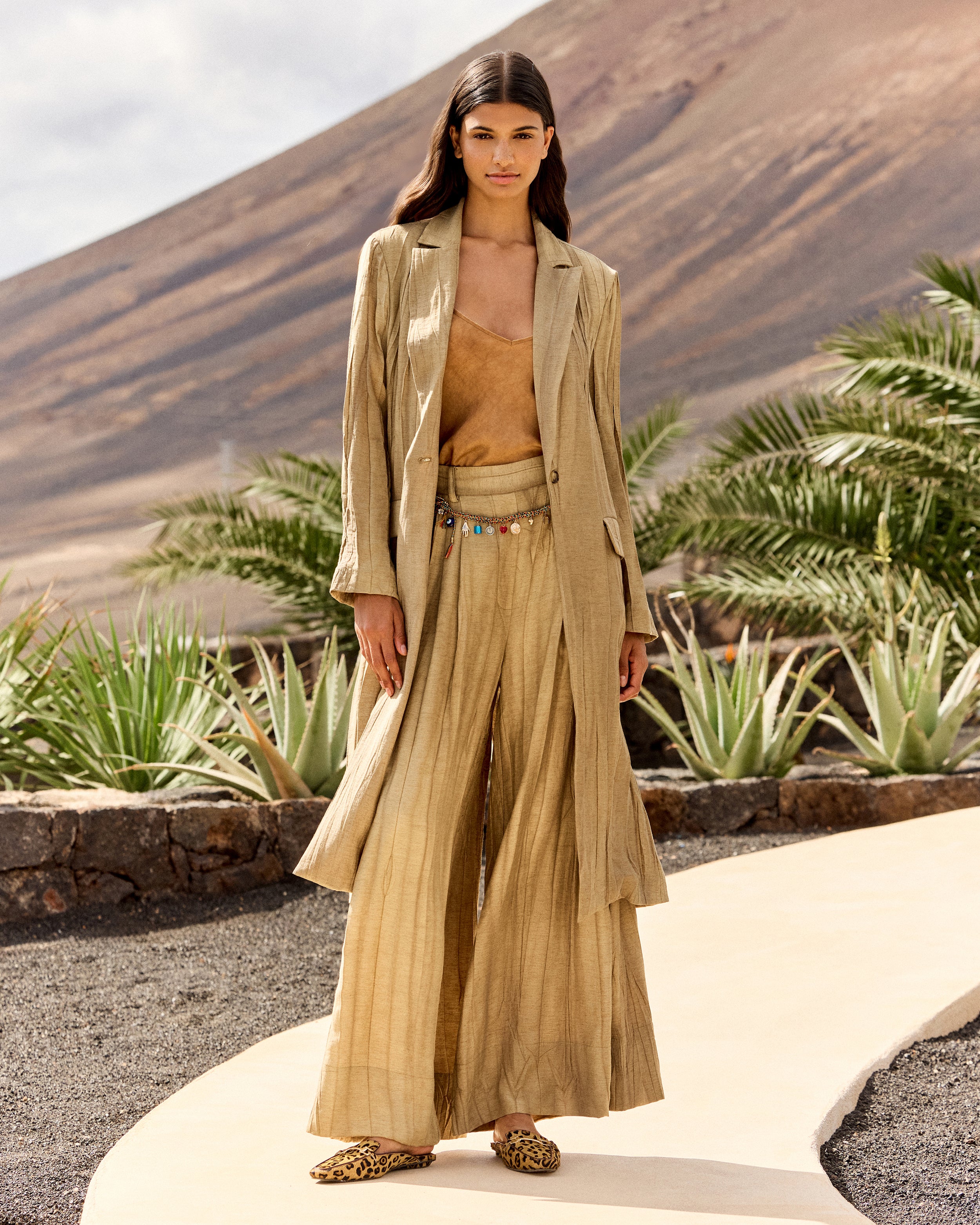 Manteau Cilva - Beige - Image 4