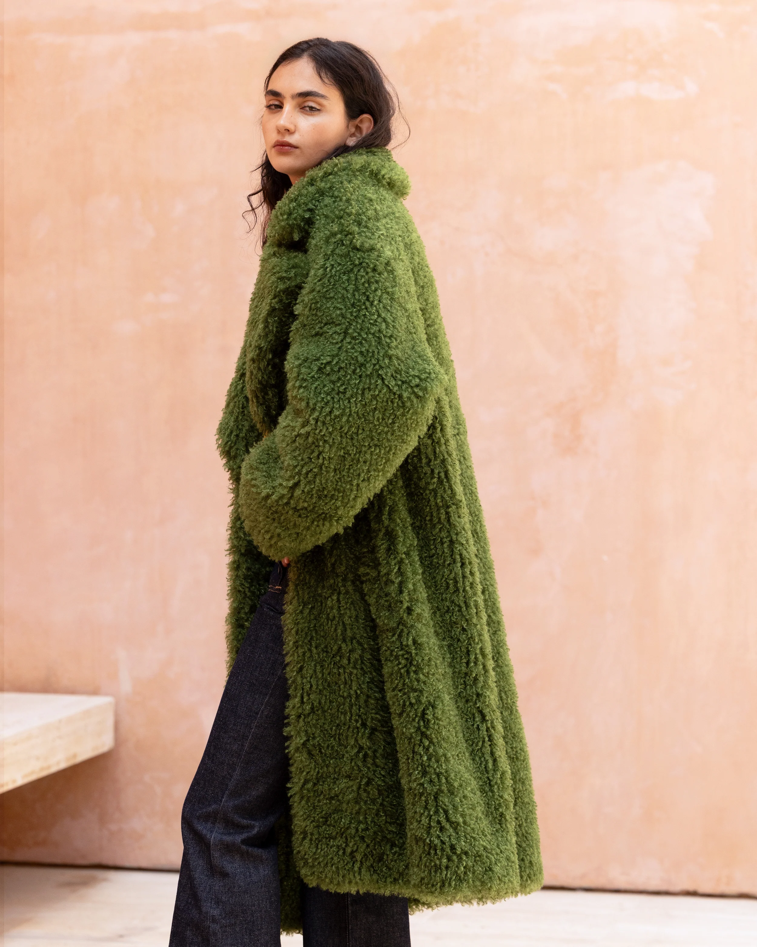 Manteau Jasmin - Vert - Image 3
