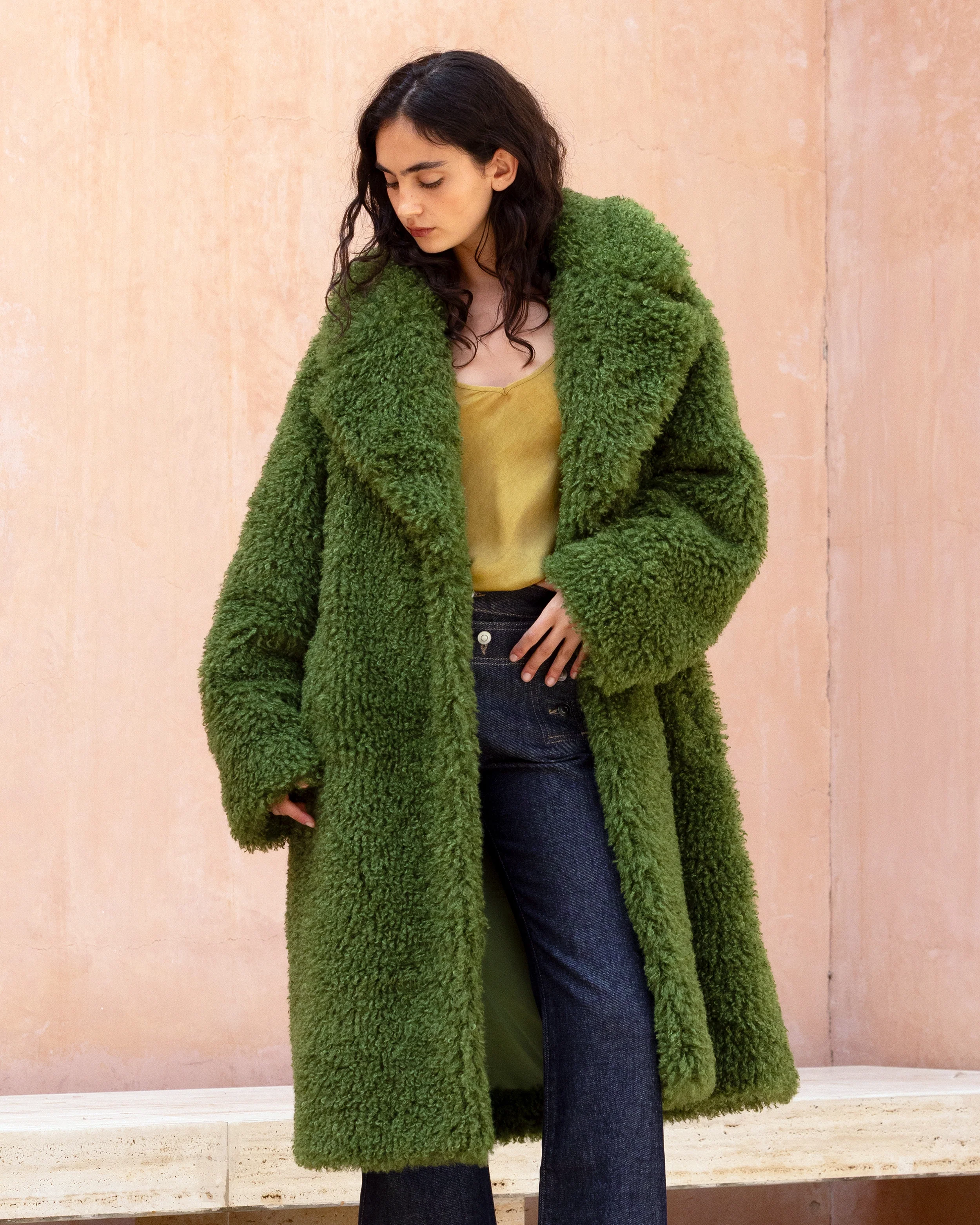 Manteau Jasmin - Vert - Image 4
