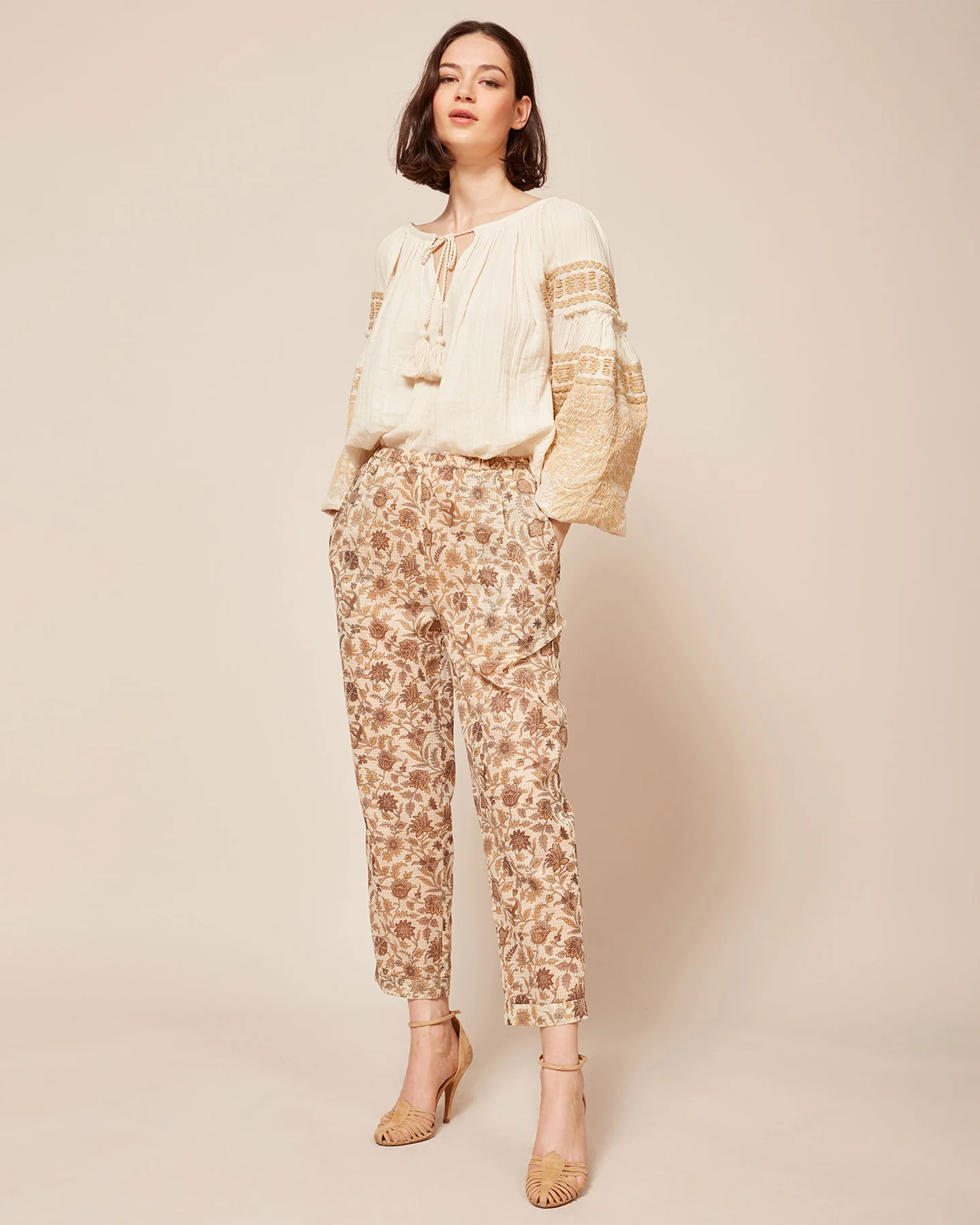 Pantalon Calune - Ocre