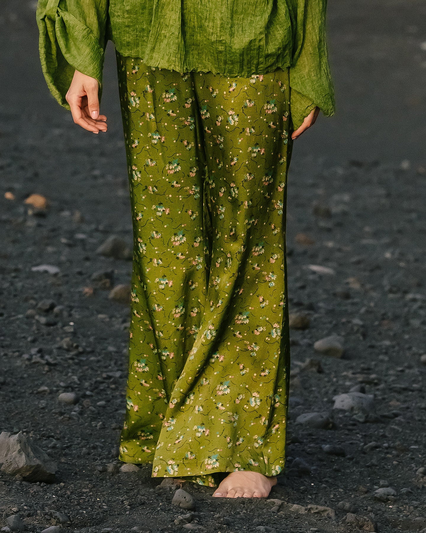 Pantalon Gan - Vert - Image 4