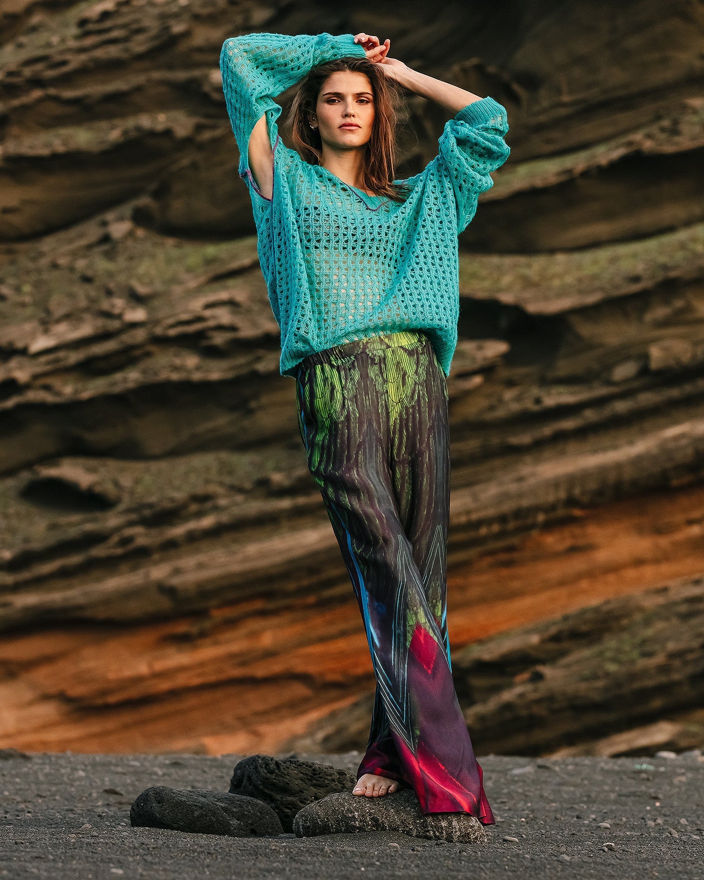 Pantalon Idi - Gris Ardoise - Image 3