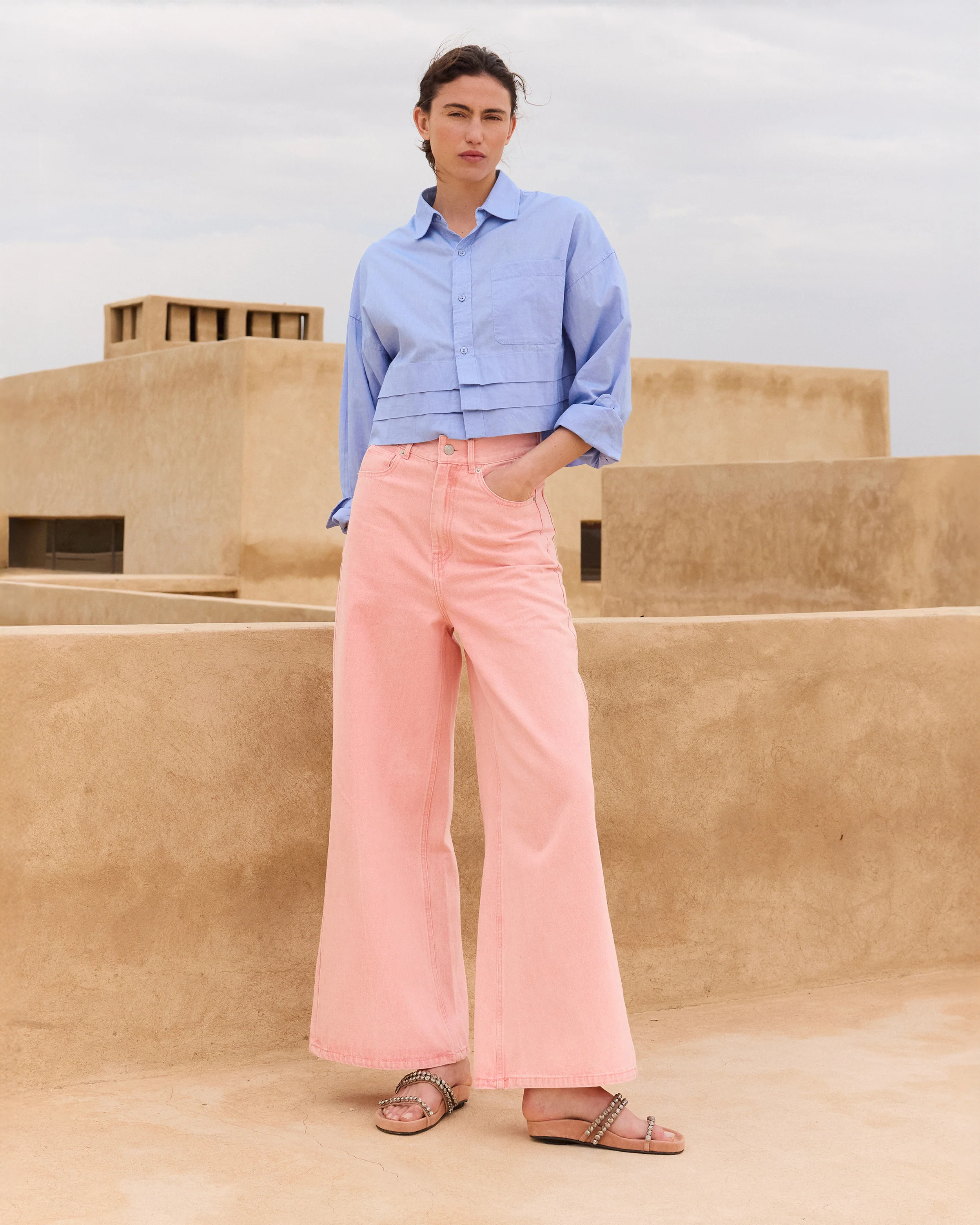 Pantalon Jivi - Rose