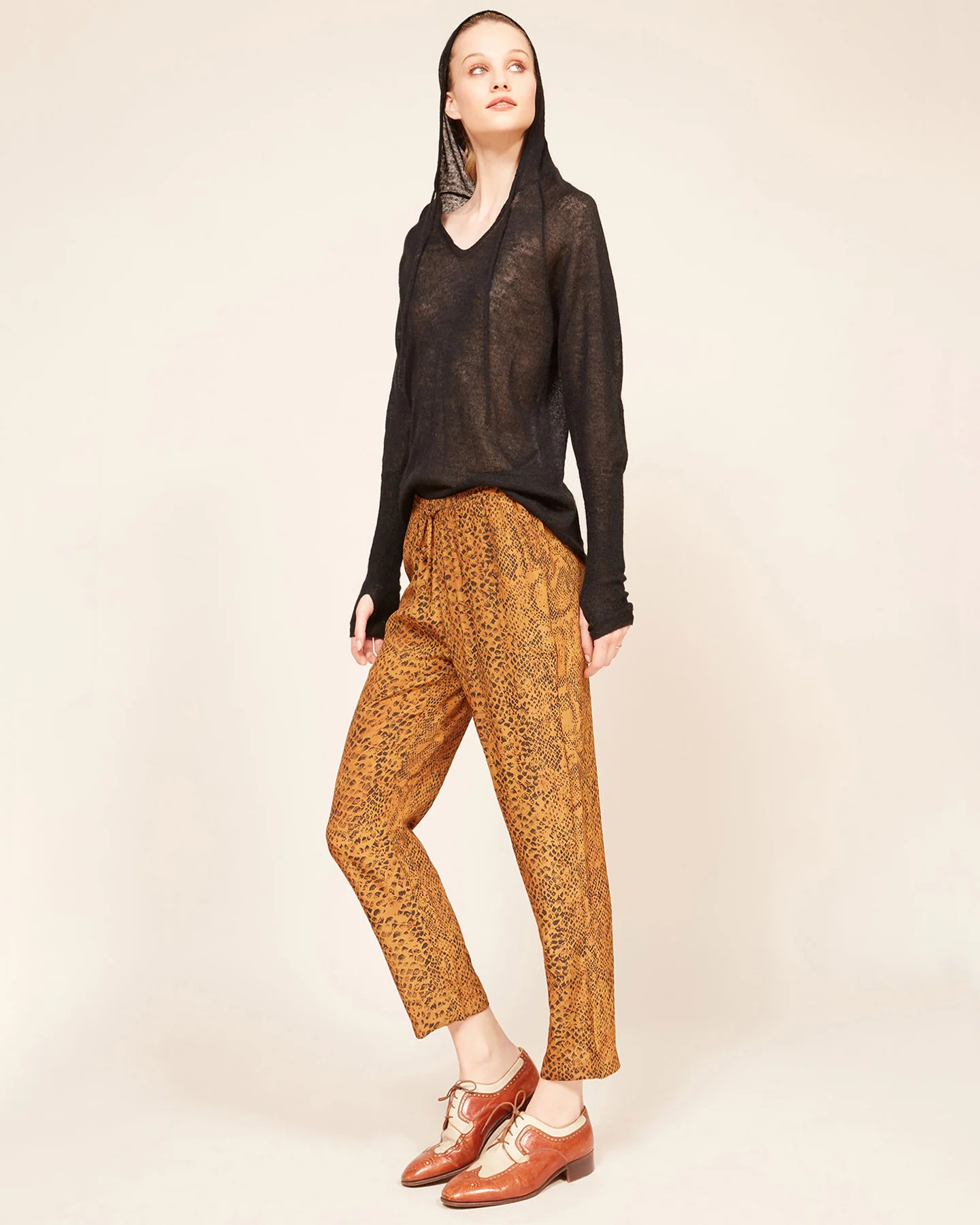 Pantalon Kung - Ocre