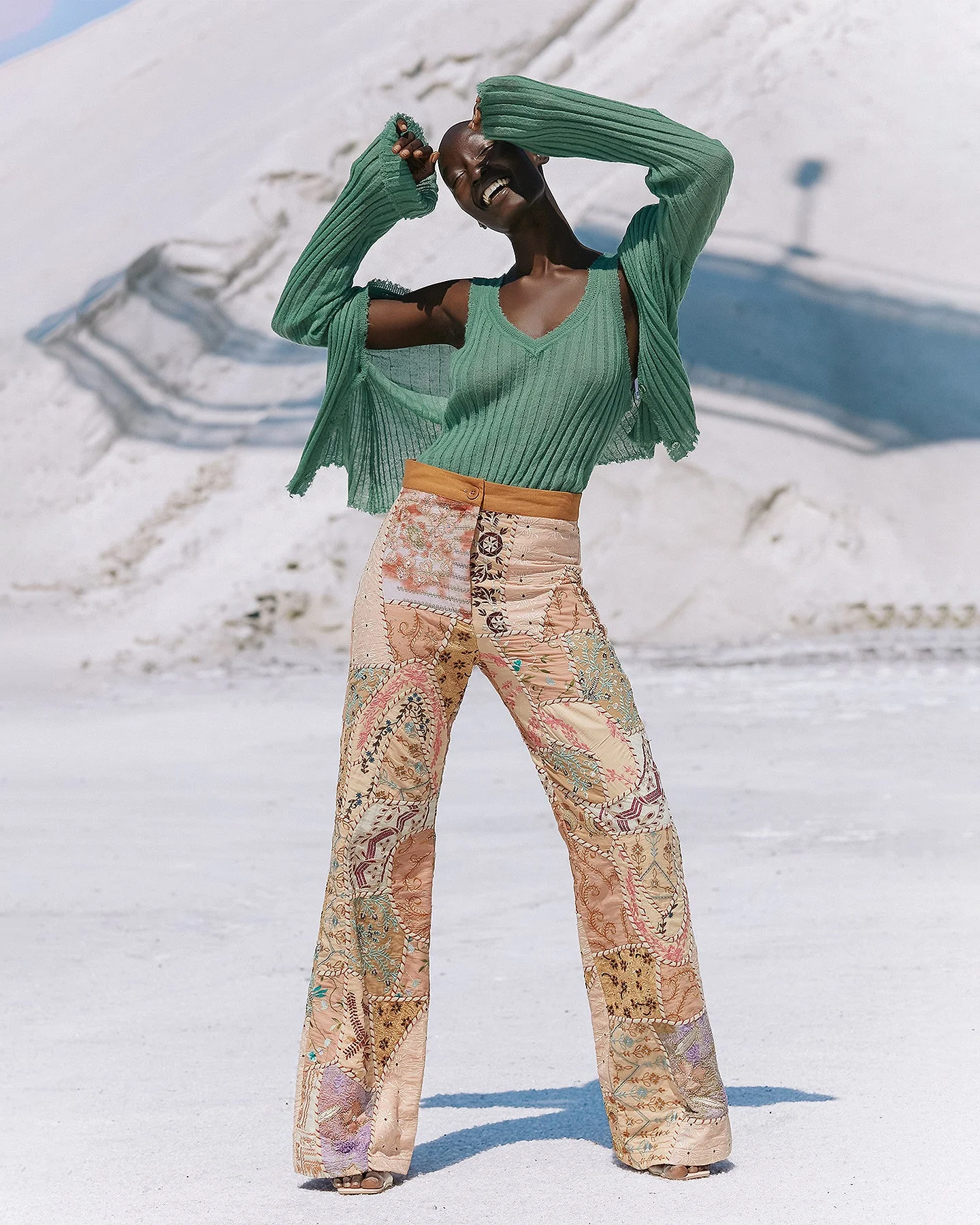 Pantalon New Mula - Rose