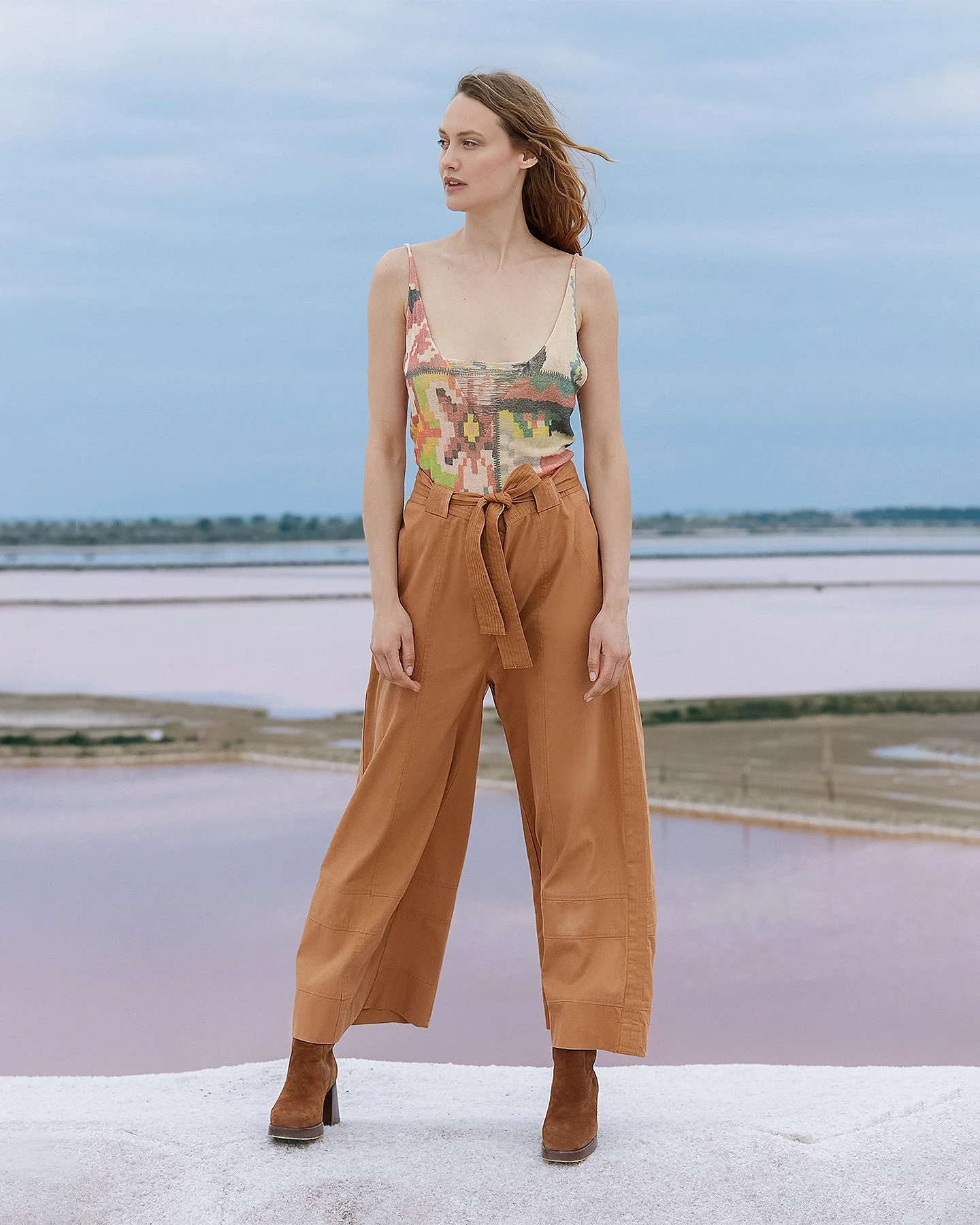 Pantalon Preston - Ocre