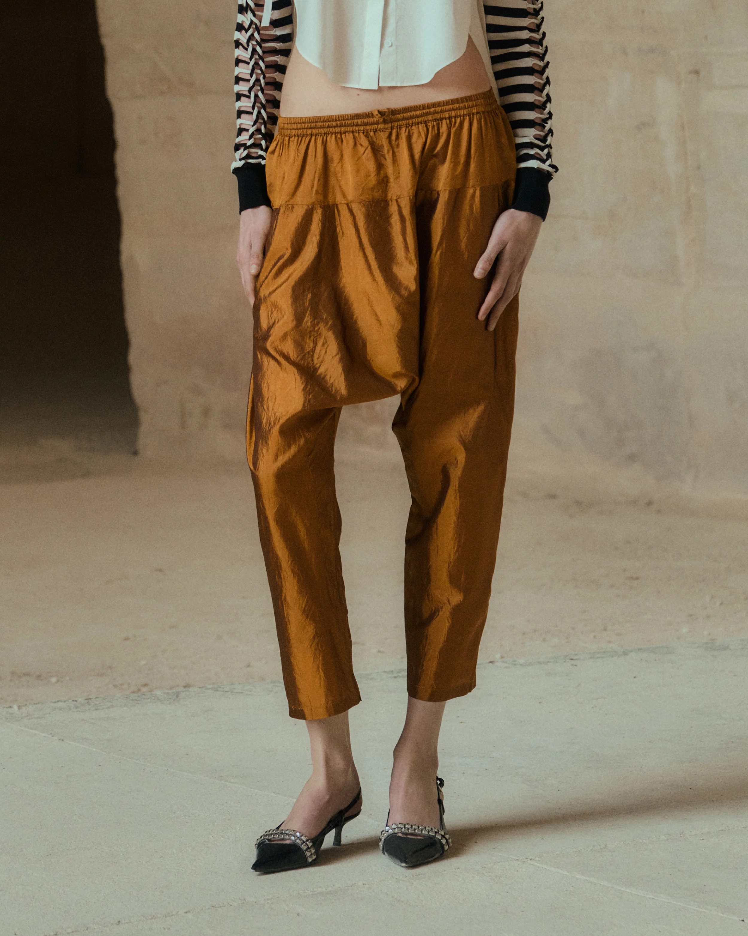 Pantalon Serena - Ocre - Image 2