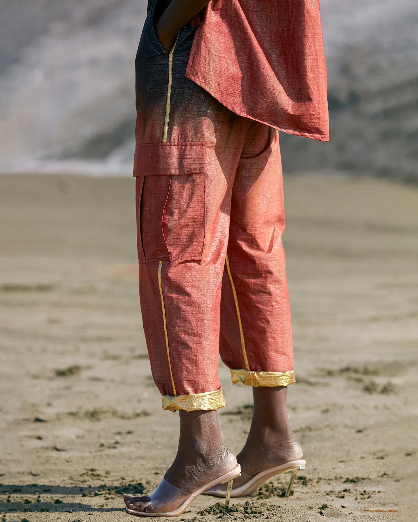 Pantalon Suri - Rouge - Image 2