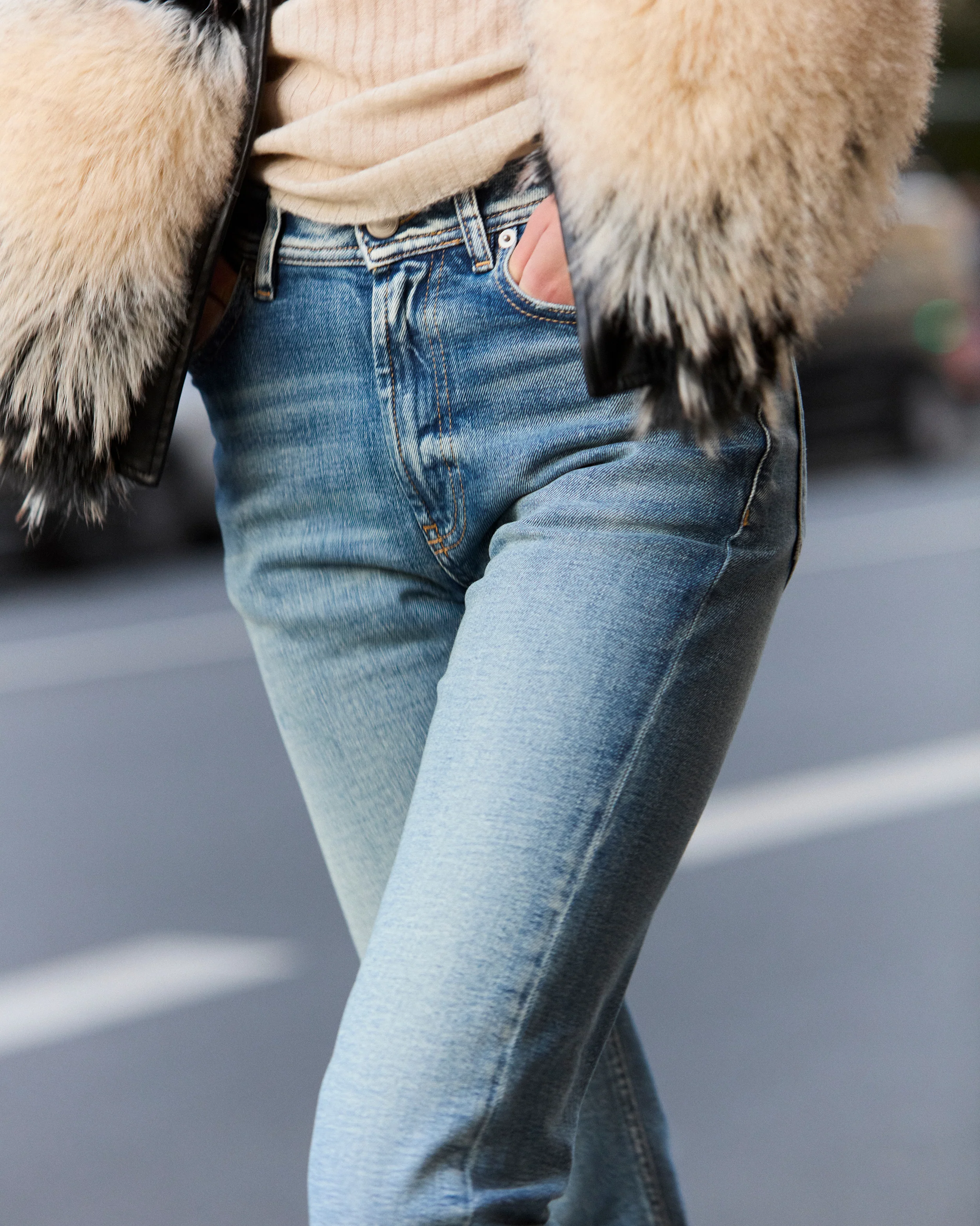 Pantalon Taylor - Bleu Jeans - Image 3