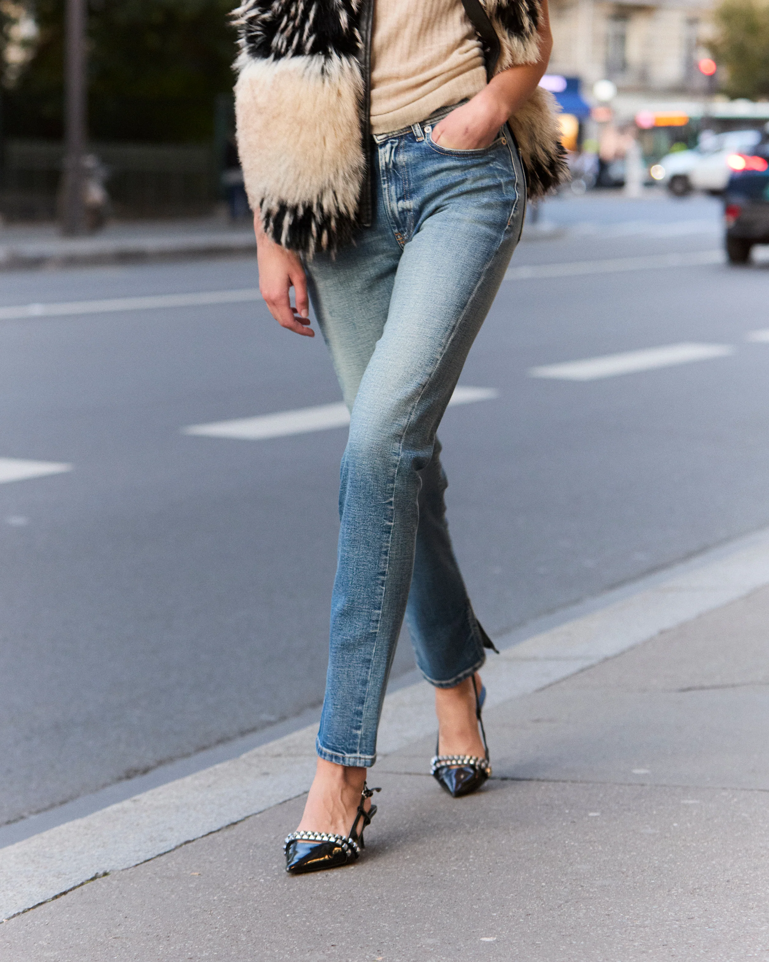 Pantalon Taylor - Bleu Jeans - Image 5