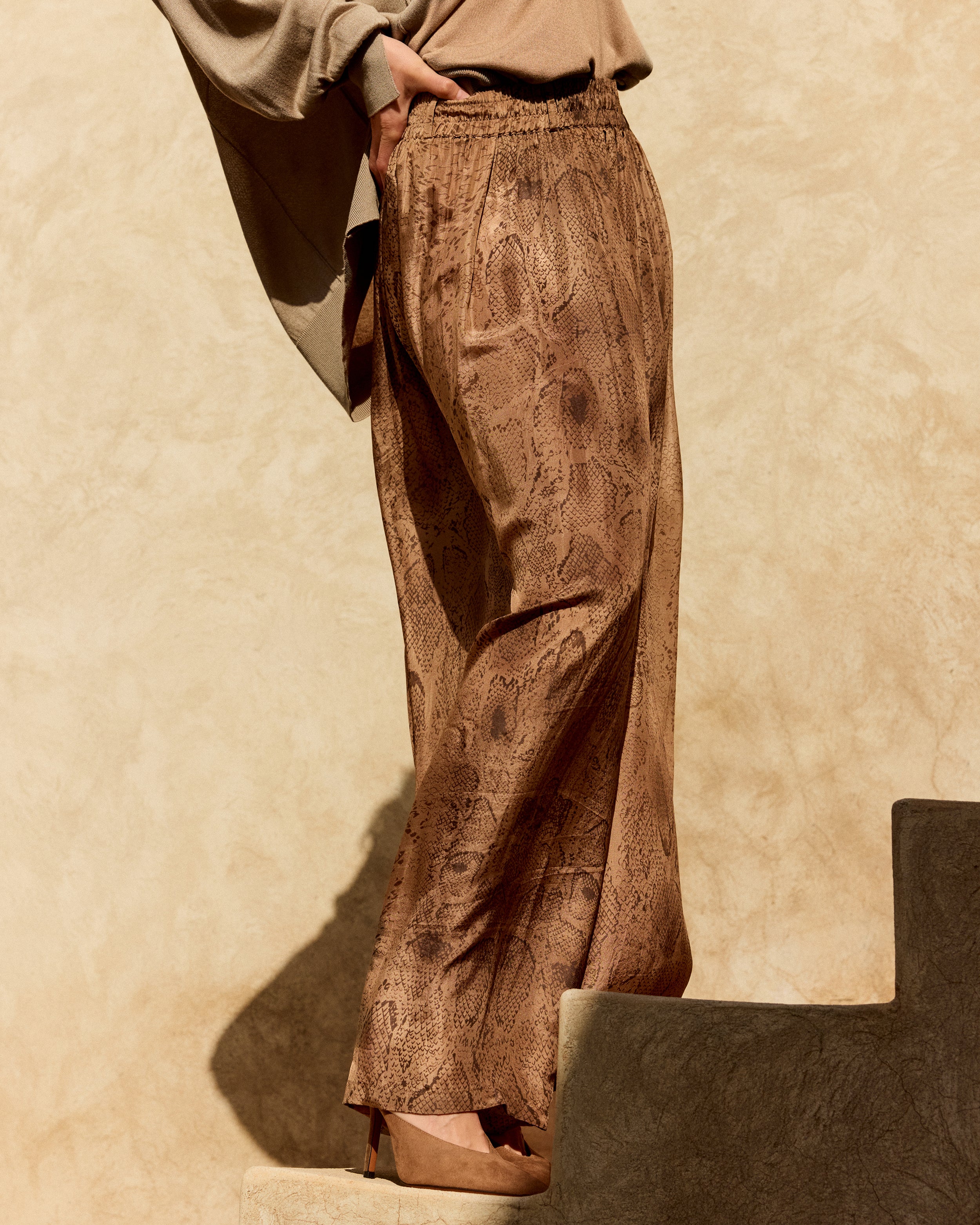 Pantalon Tora - Marron - Image 5