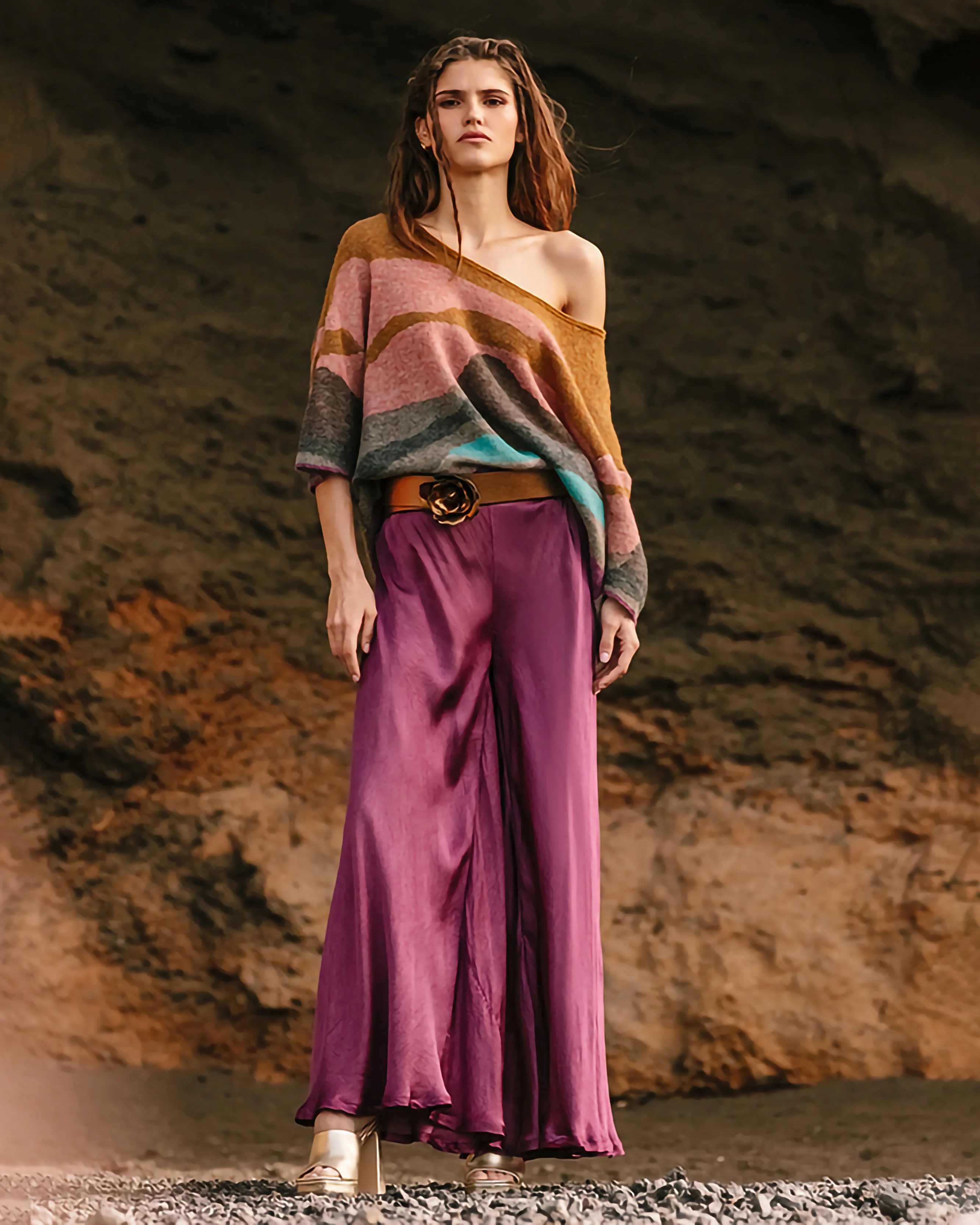 Pantalon Venie - Violet