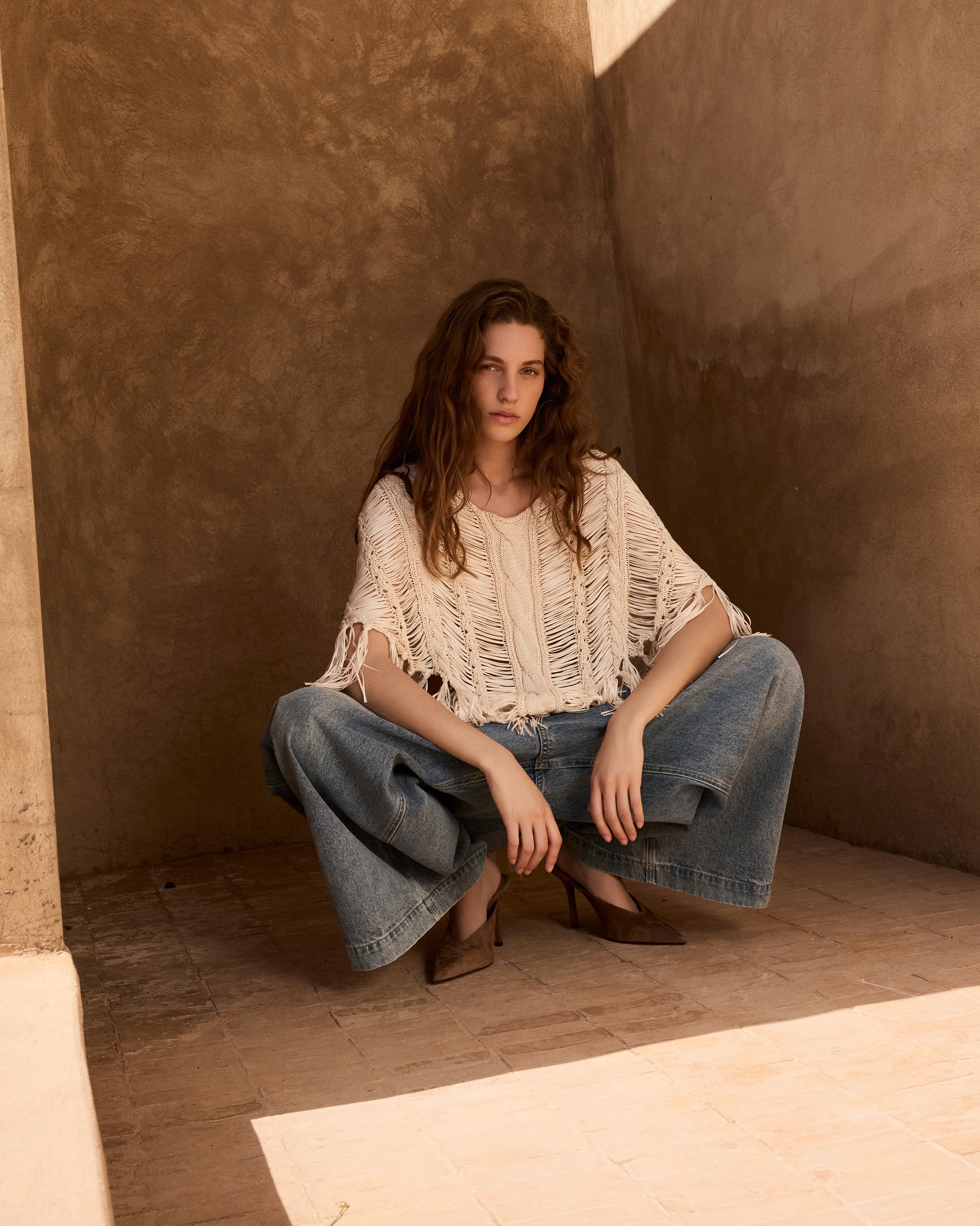 Poncho Graci - Ivoire - Image 6