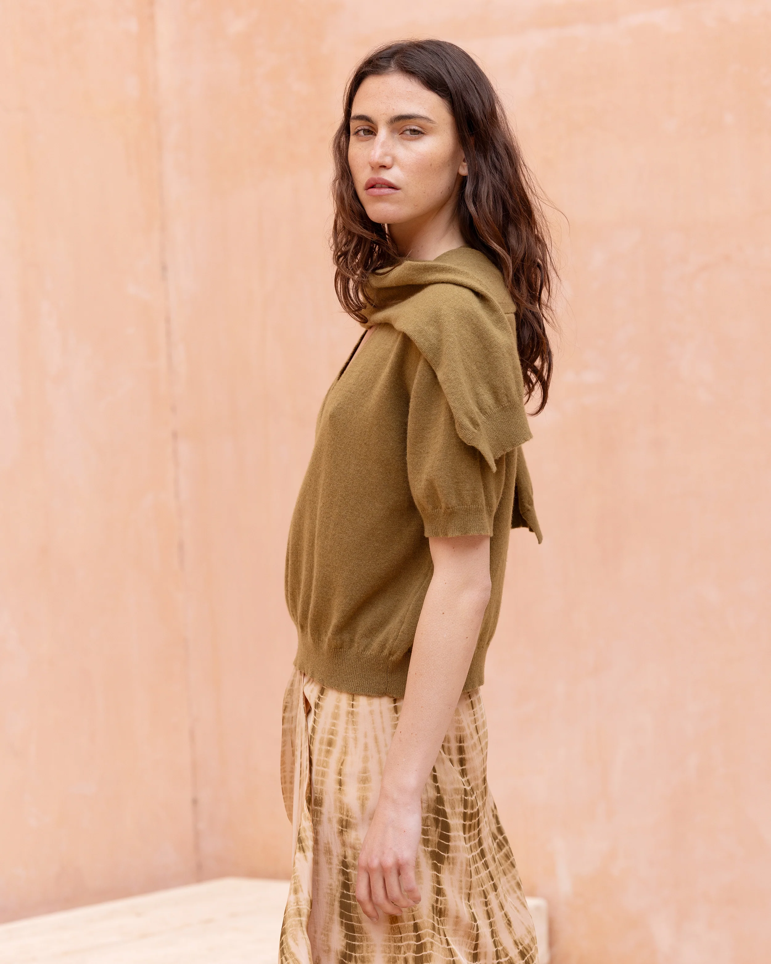 Pull Camel - Marron Olive - Image 4
