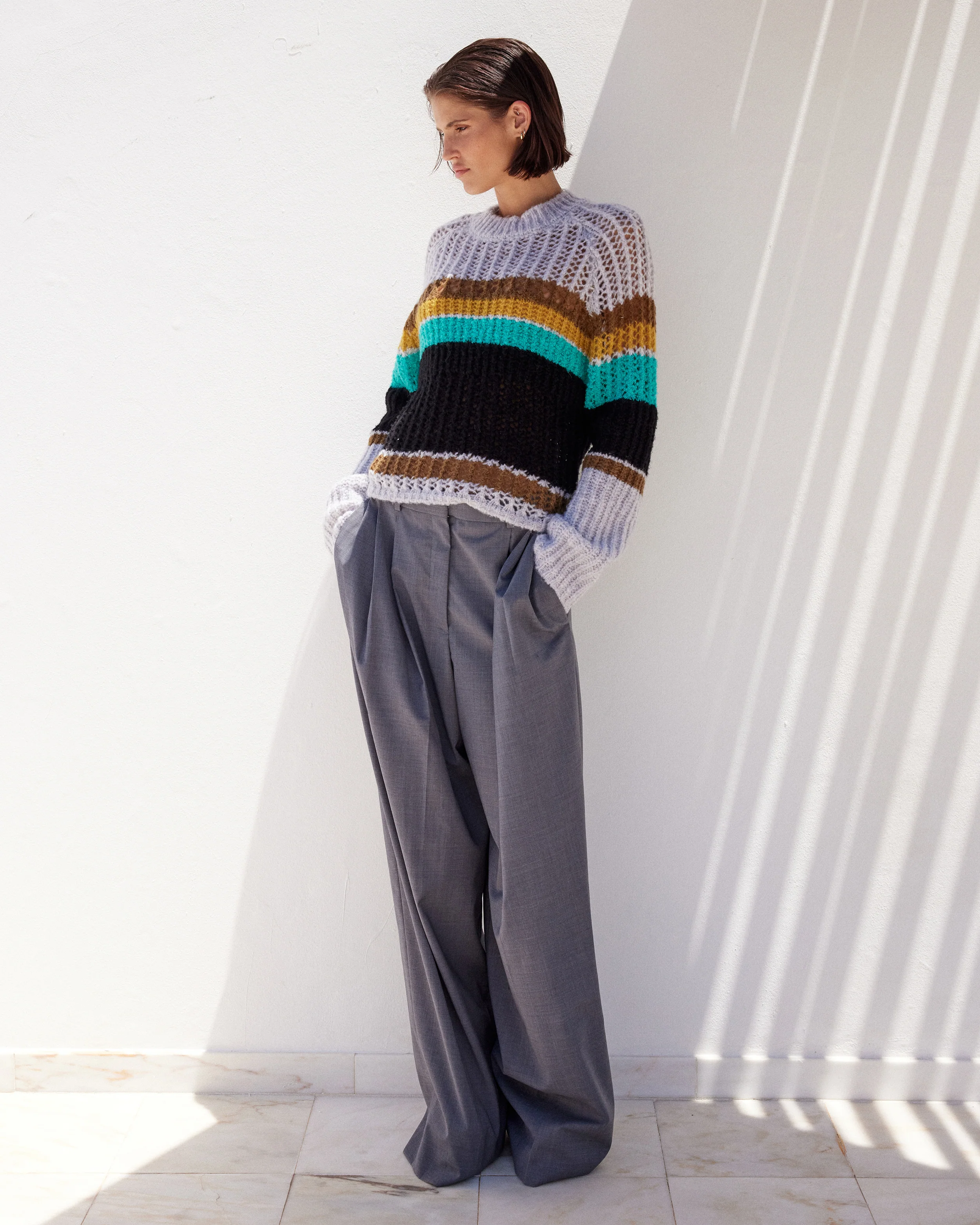 Pull Curt - Gris - Image 3