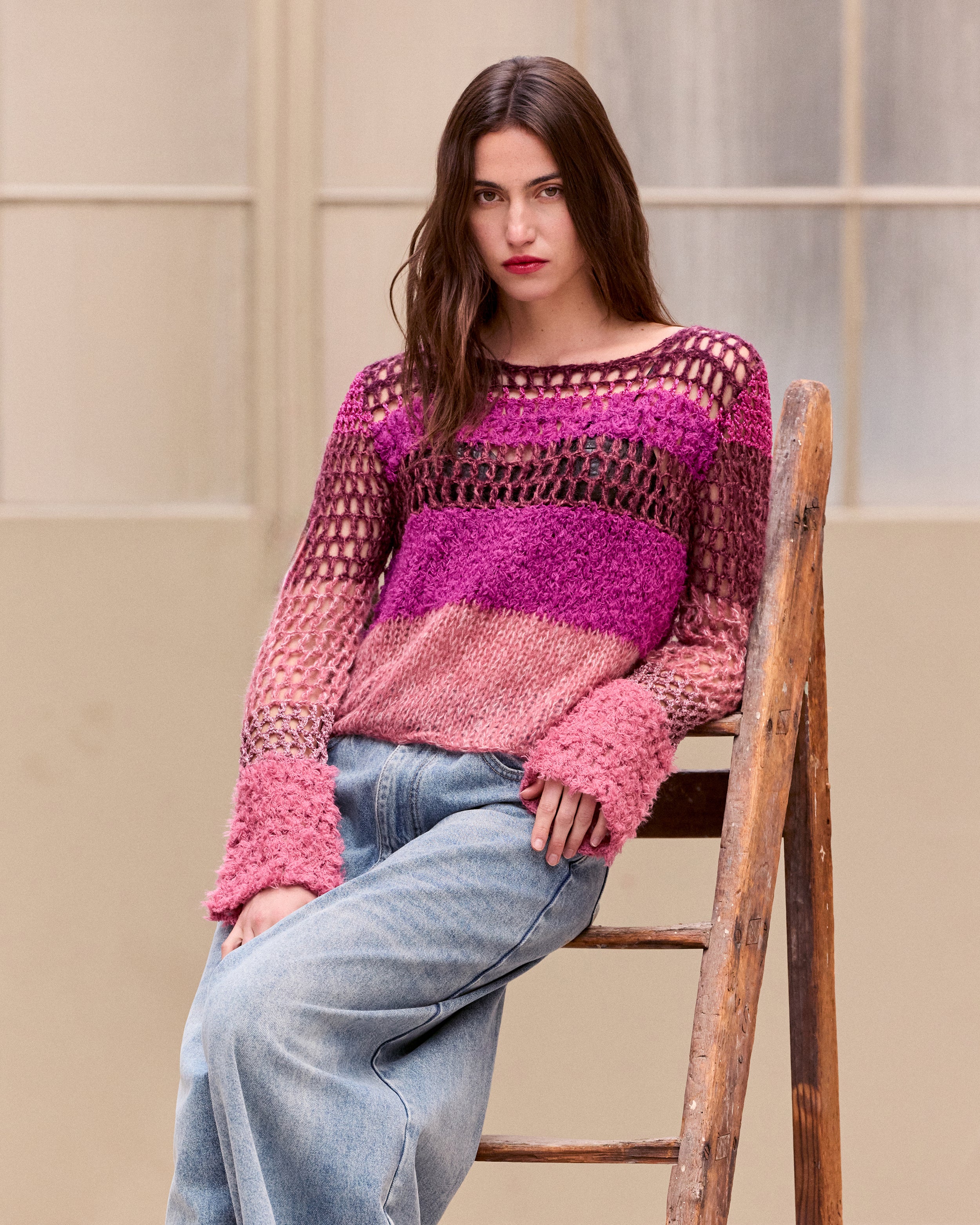Pull Opha - Mauve