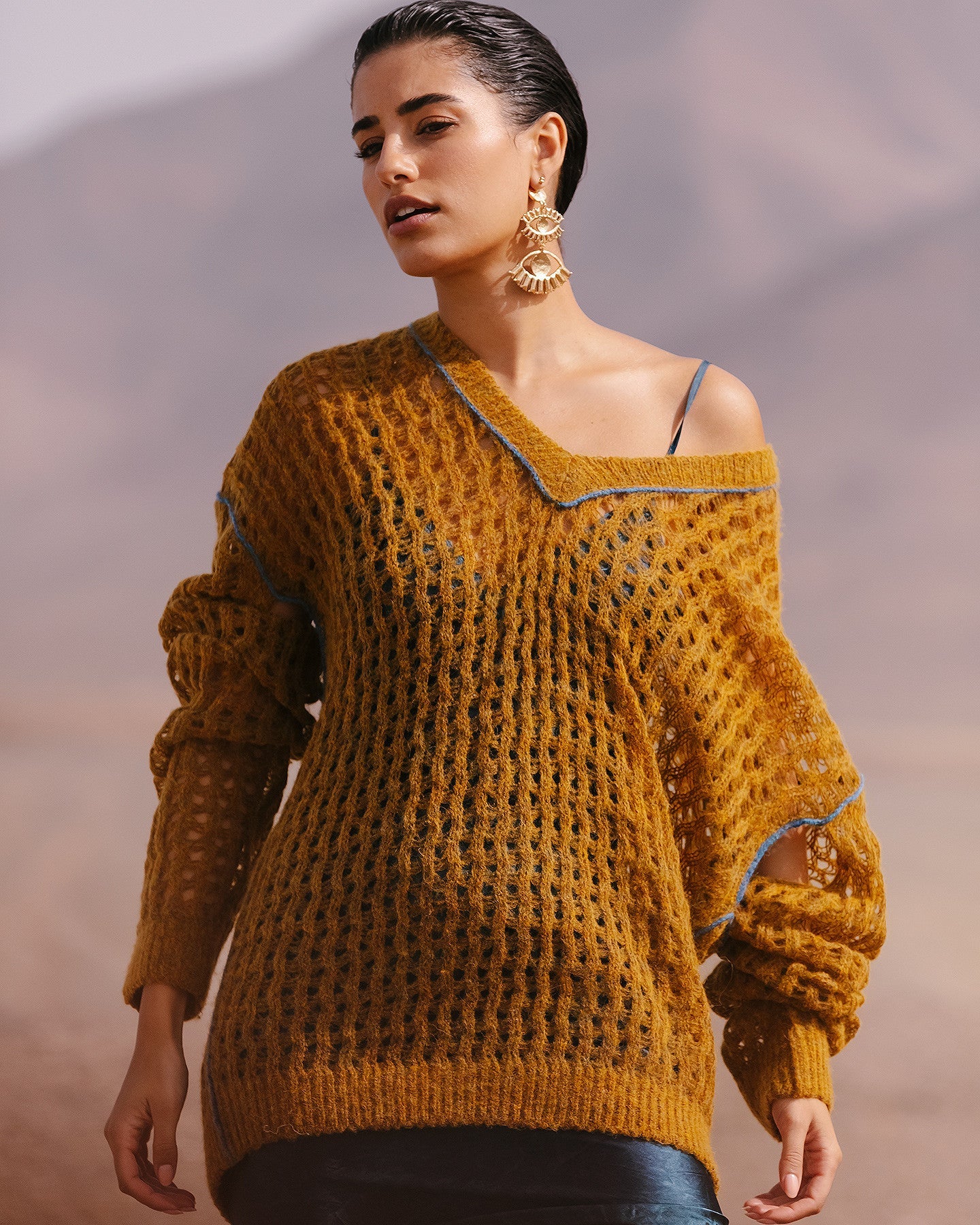 Pull Takeko - Jaune