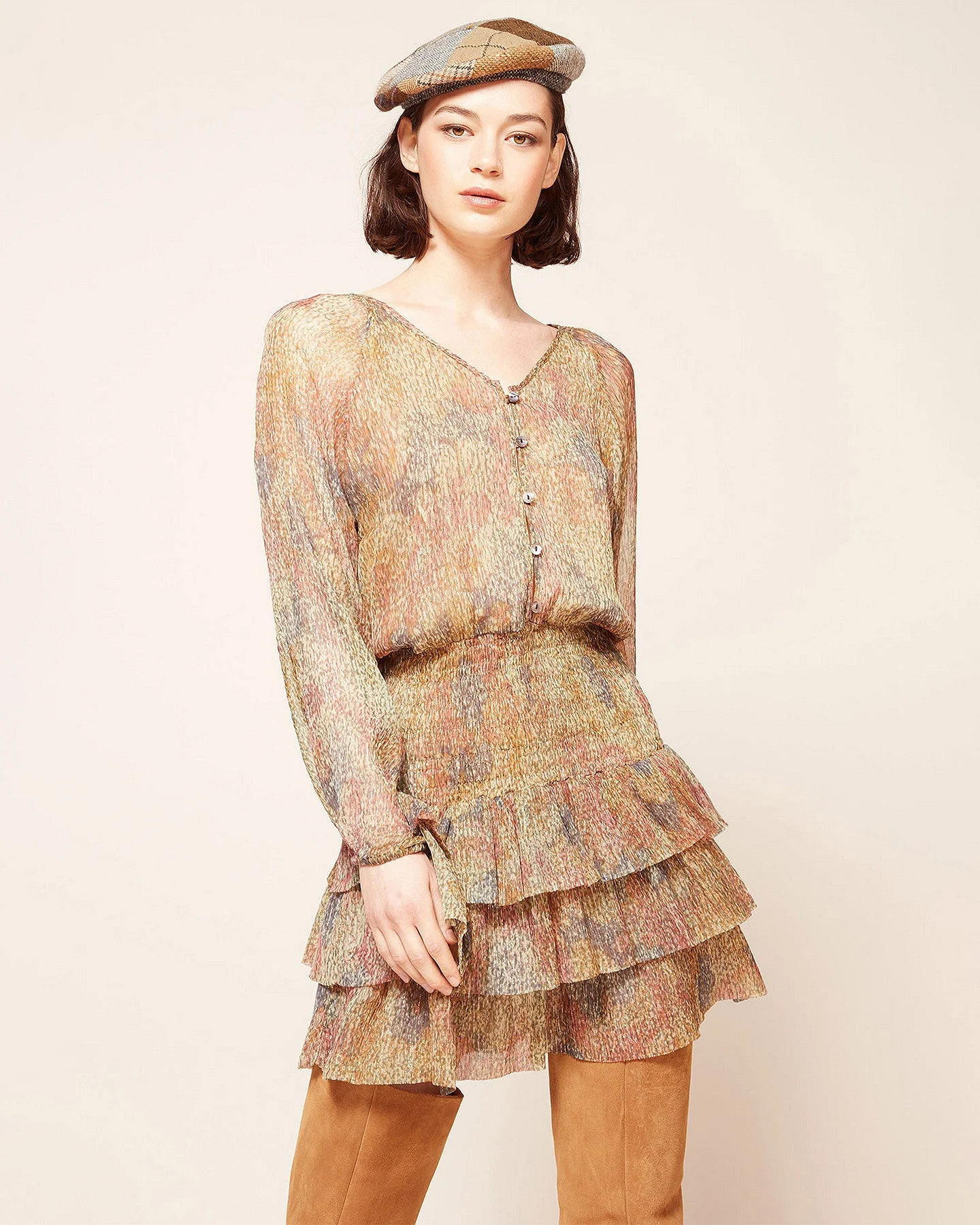 Robe Aleli - Vert - Image 2
