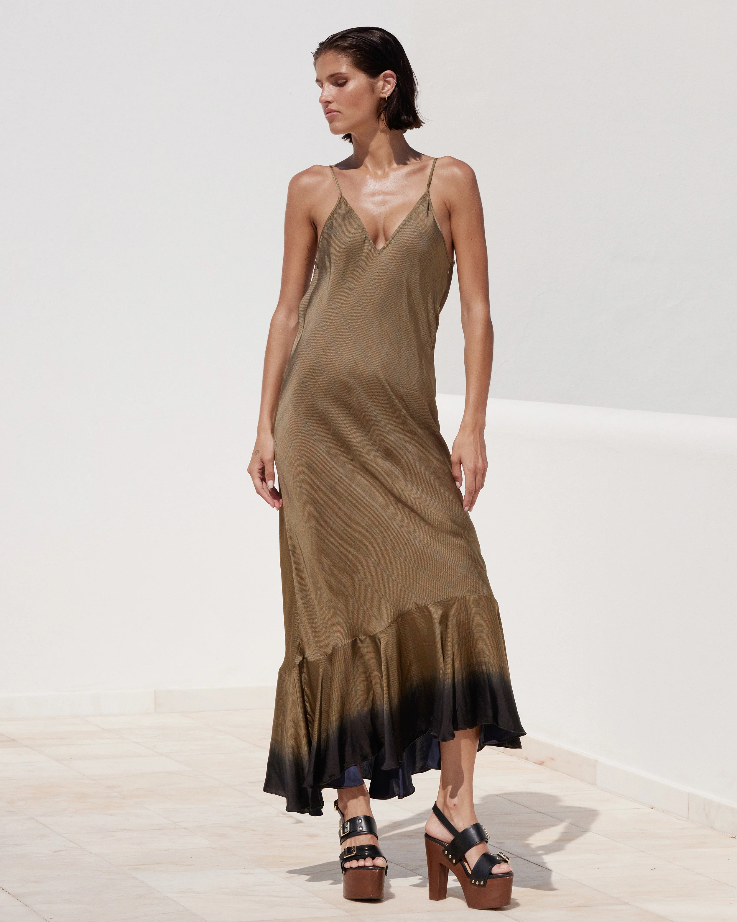 Robe Bella - Kaki - Image 3