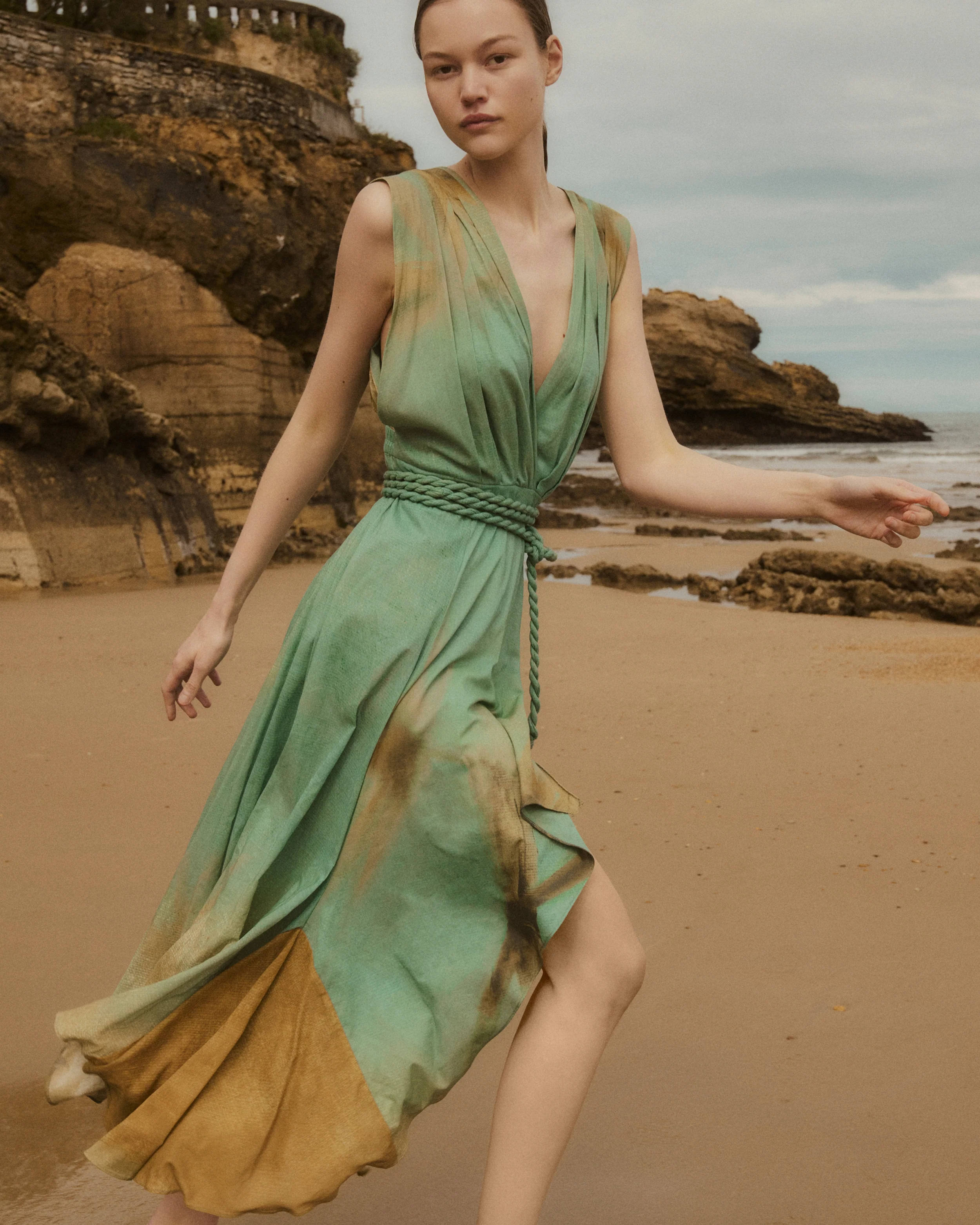 Robe Byllos - Vert