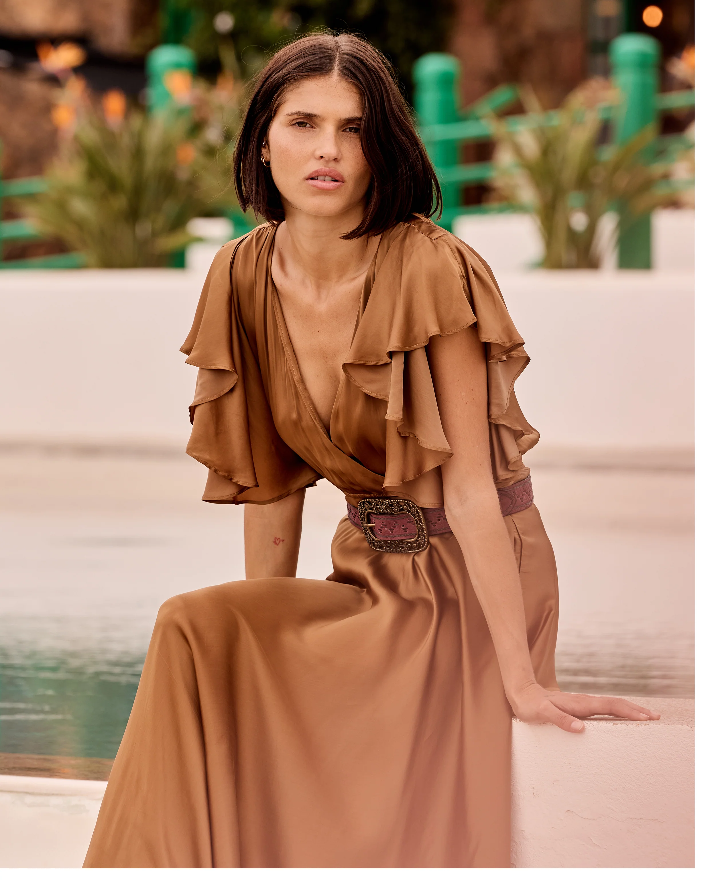 Robe Cascais - Caramel - Image 6