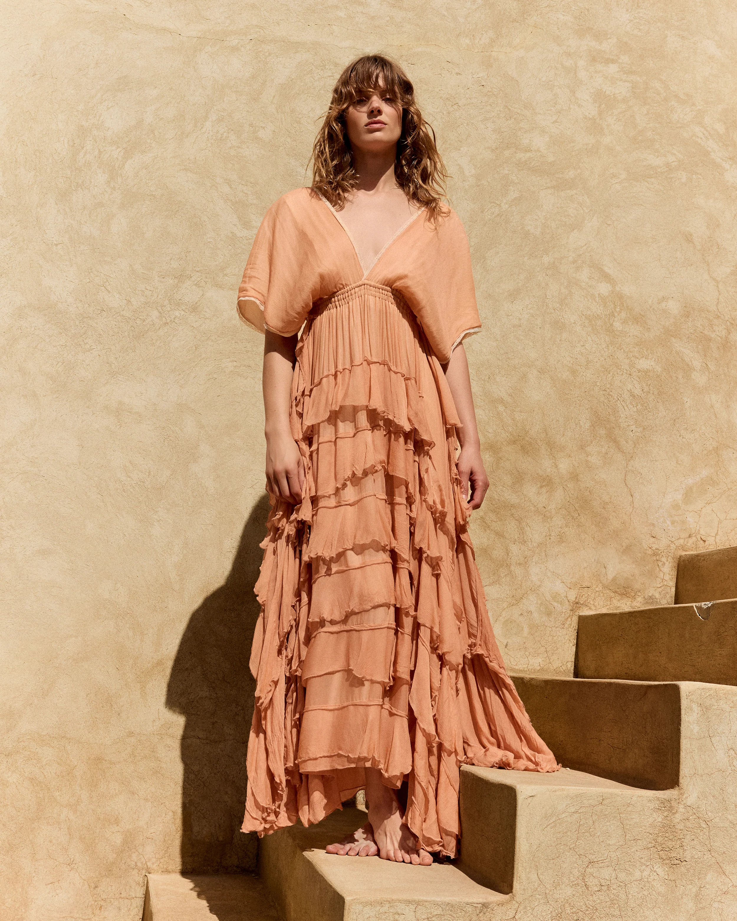 Robe Charlotte - Nude - Image 5