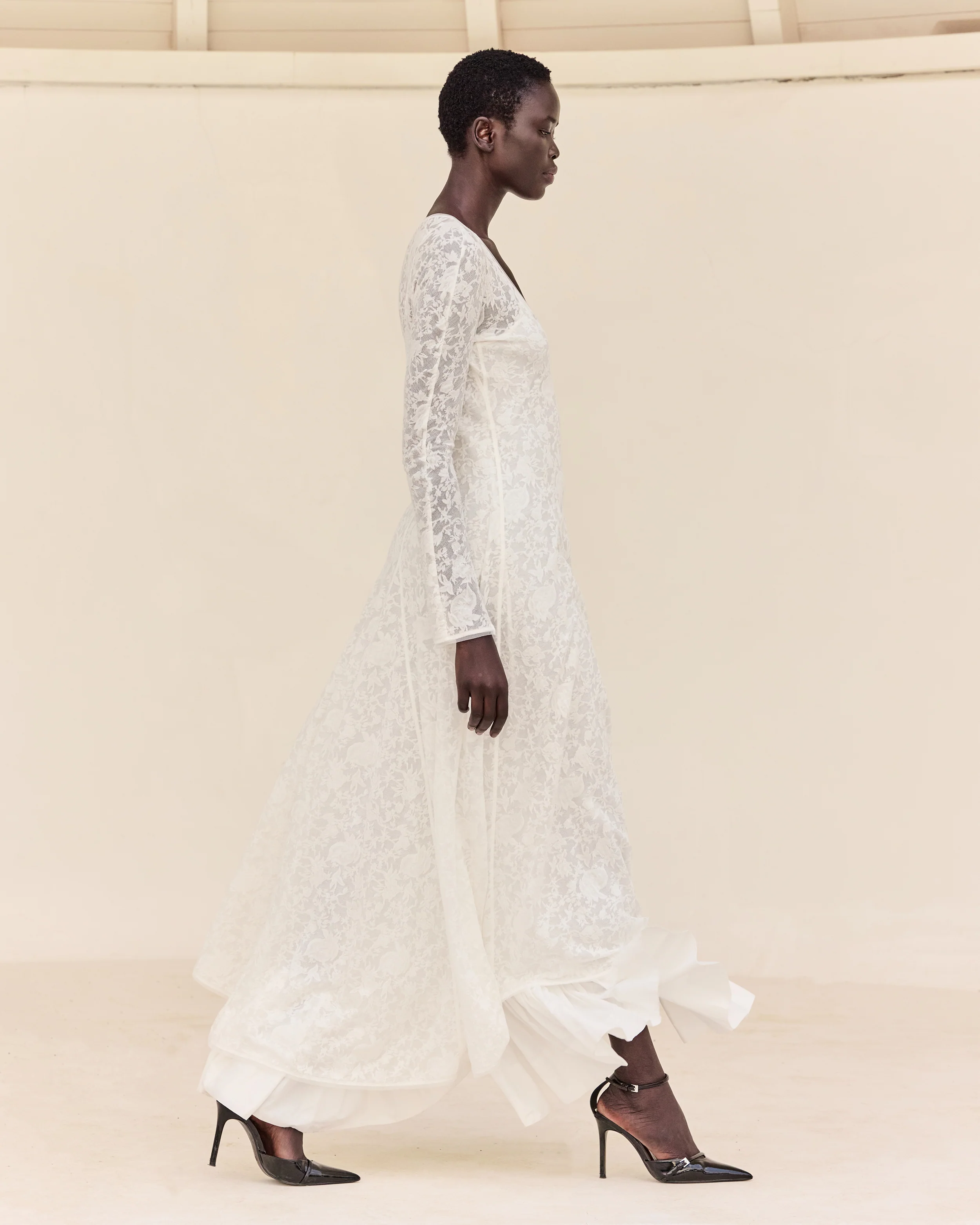 Robe Dalhia - Blanc - Image 7