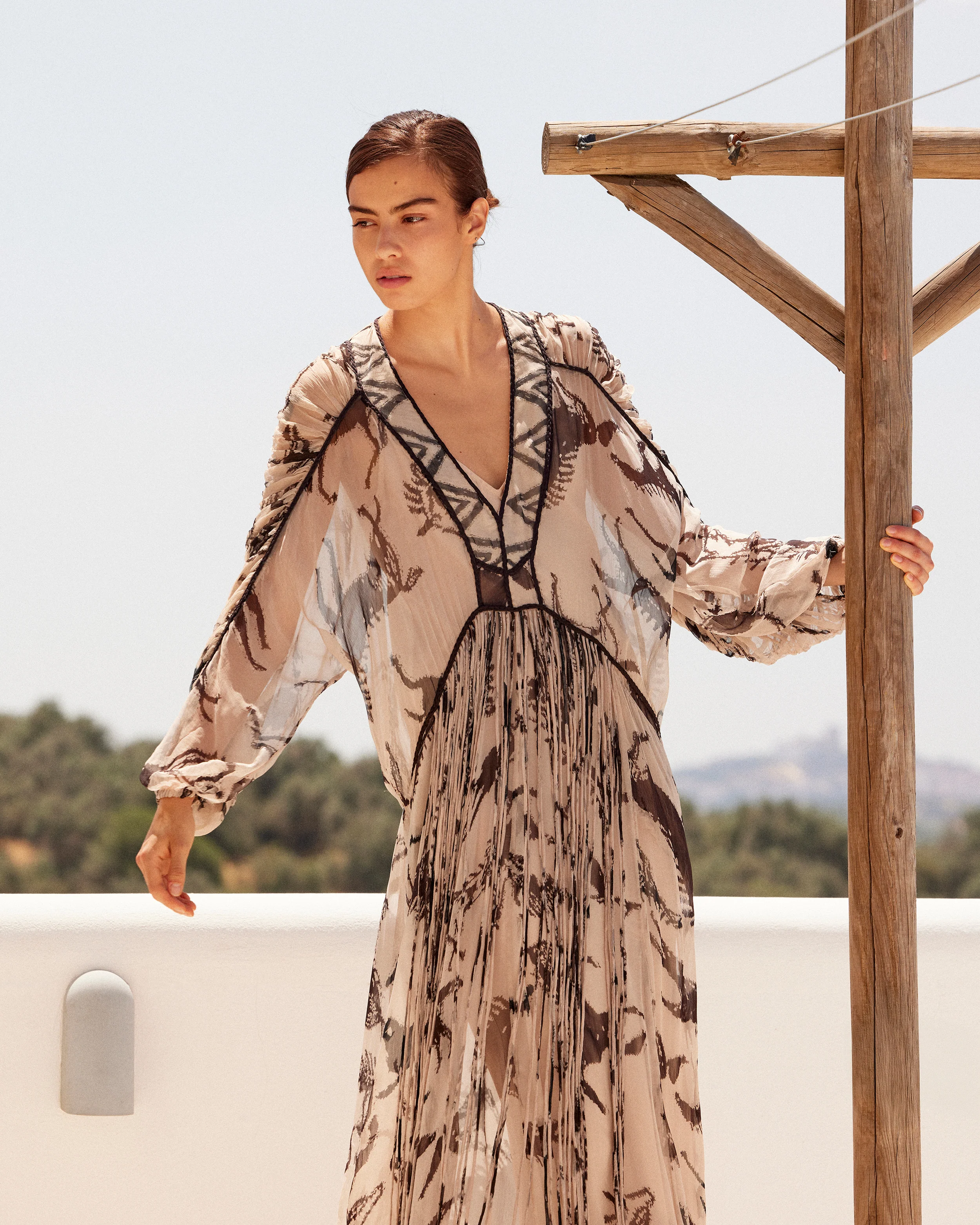 Robe Fortuna - Beige - Image 4