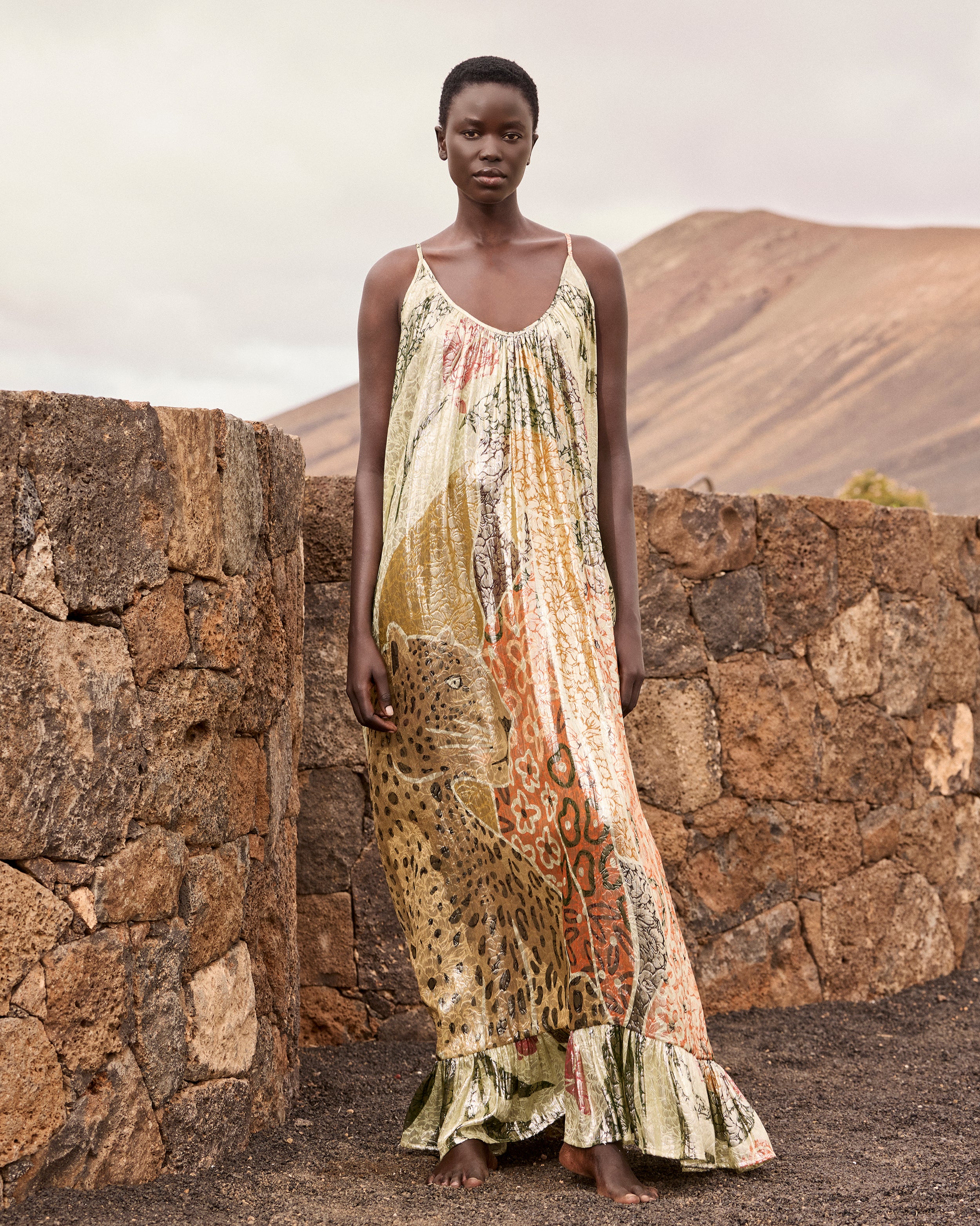 Robe Jasmin - Jaune