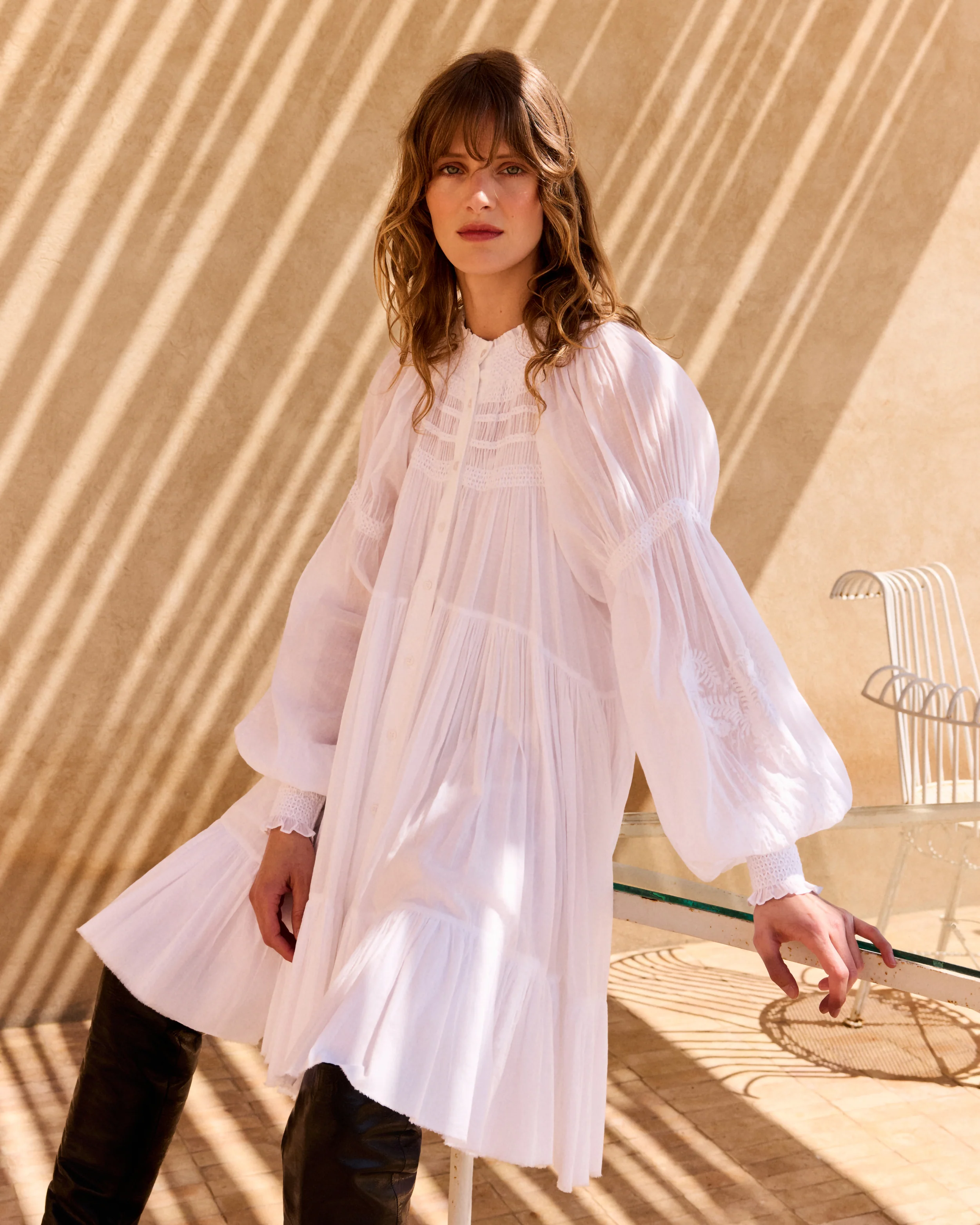 Robe Langelique - Blanc