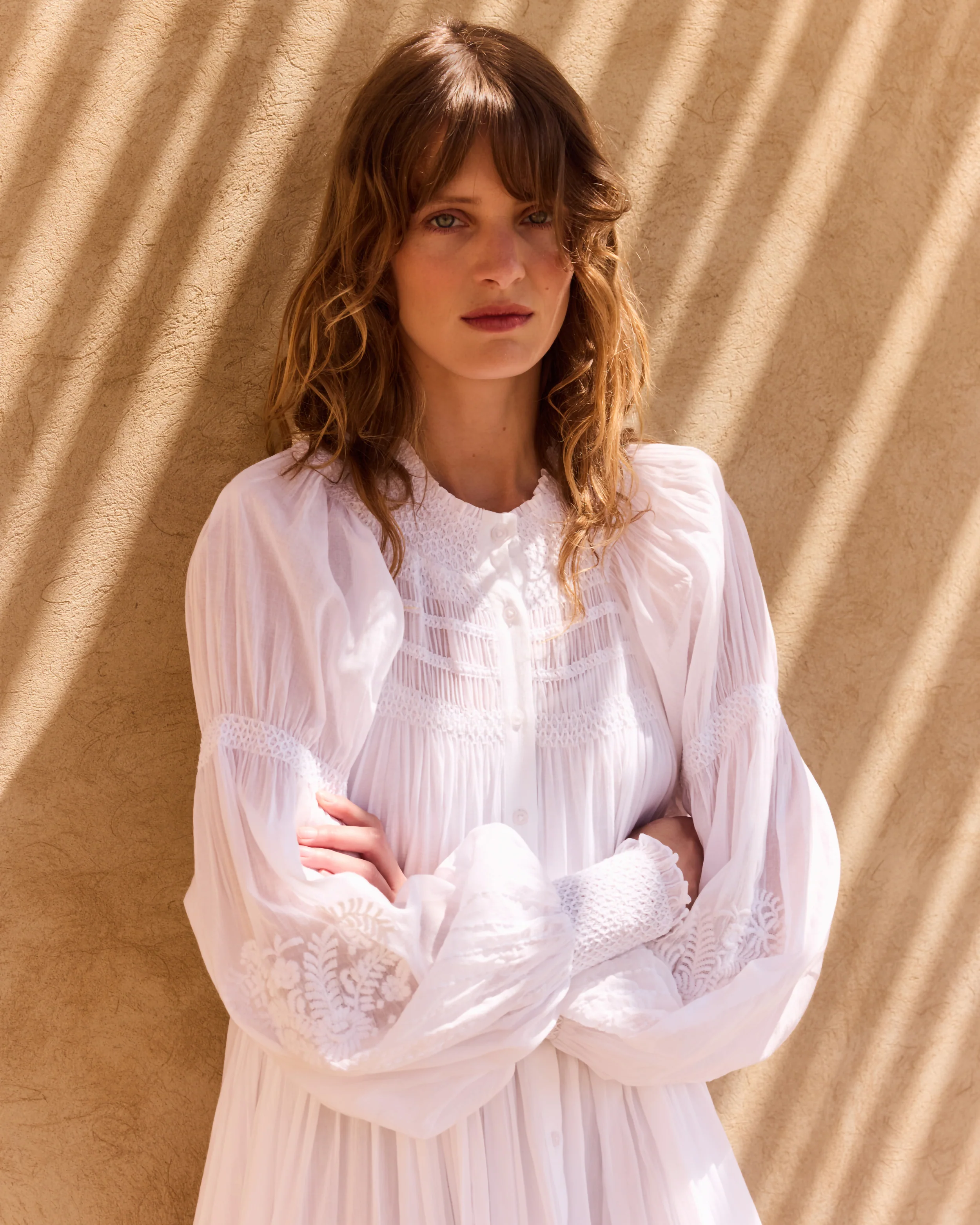 Robe Langelique - Blanc - Image 7