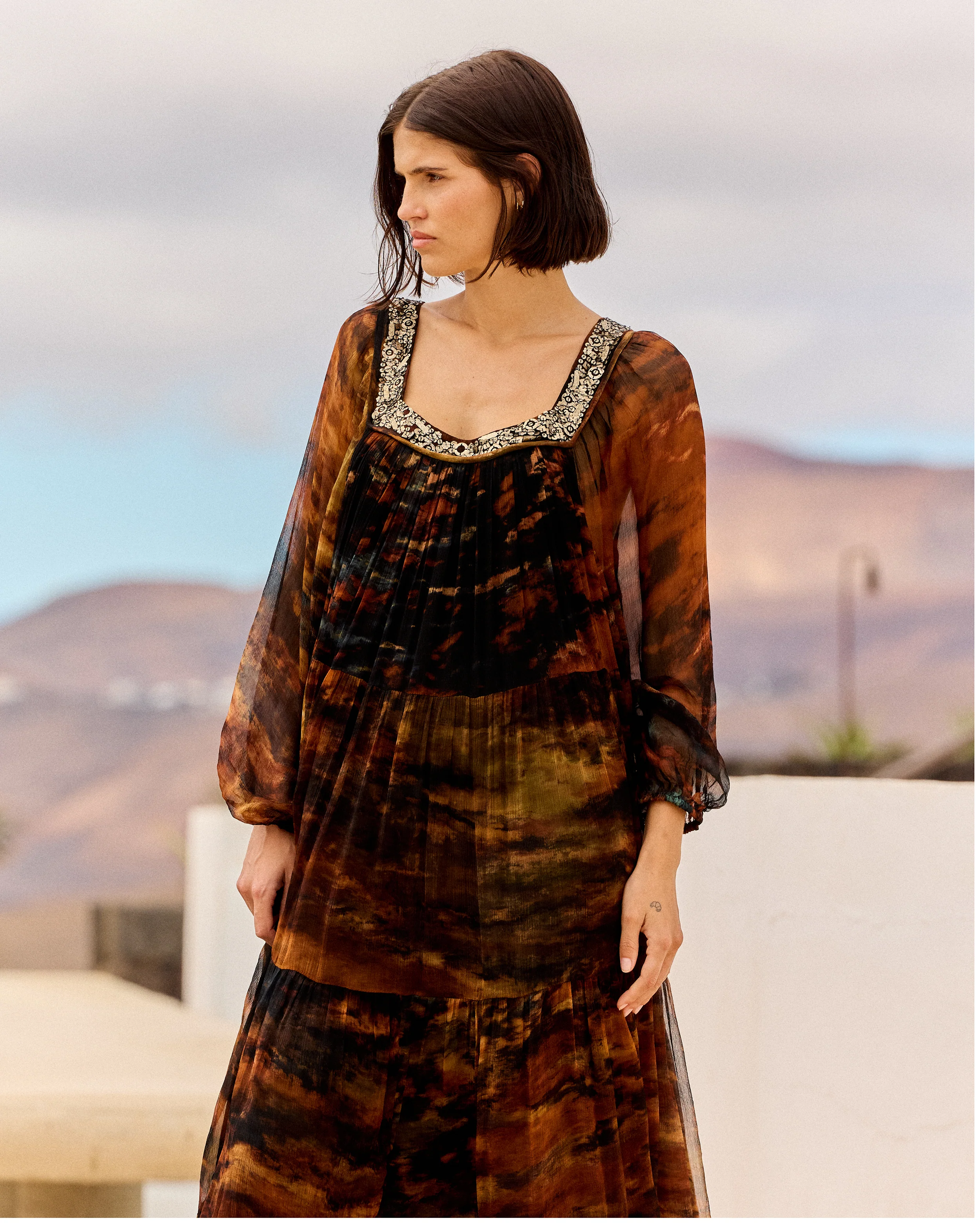 Robe Luith - Marron - Image 4