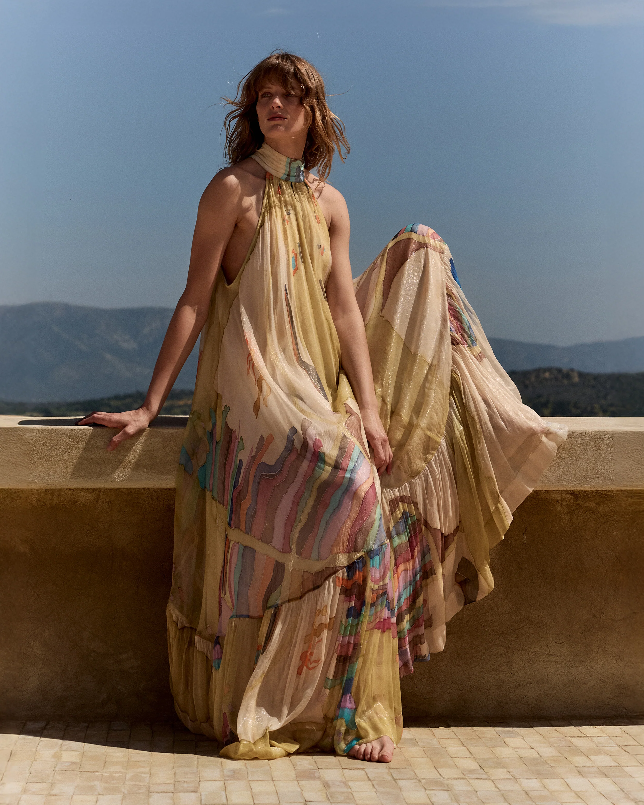 Robe Malar - Jaune