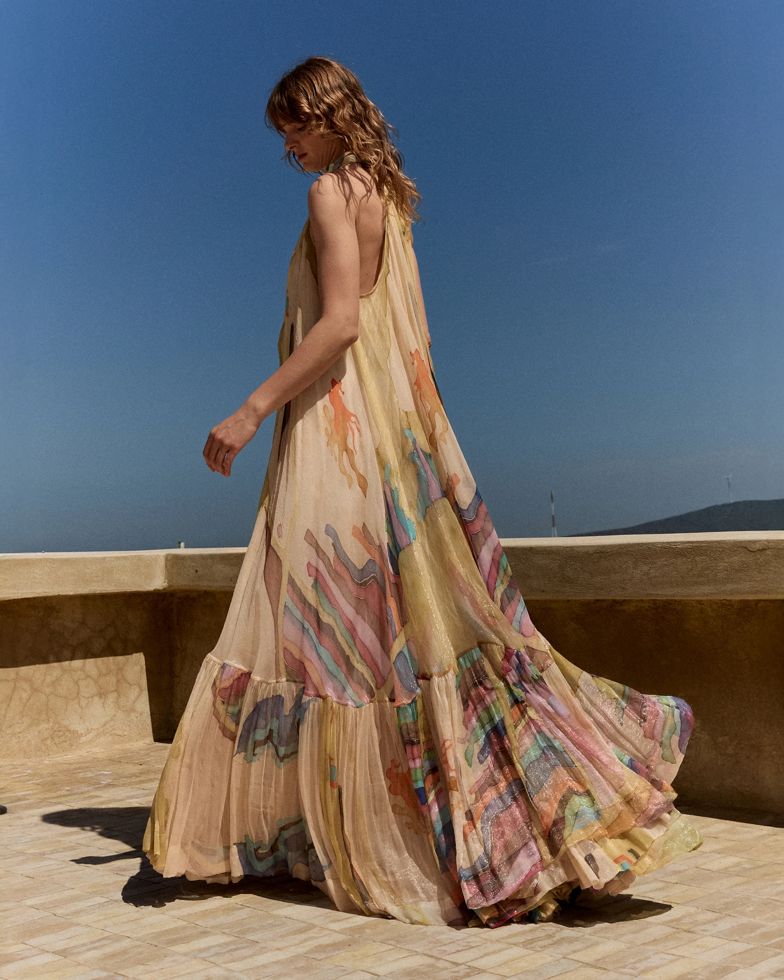 Robe Malar - Jaune - Image 5