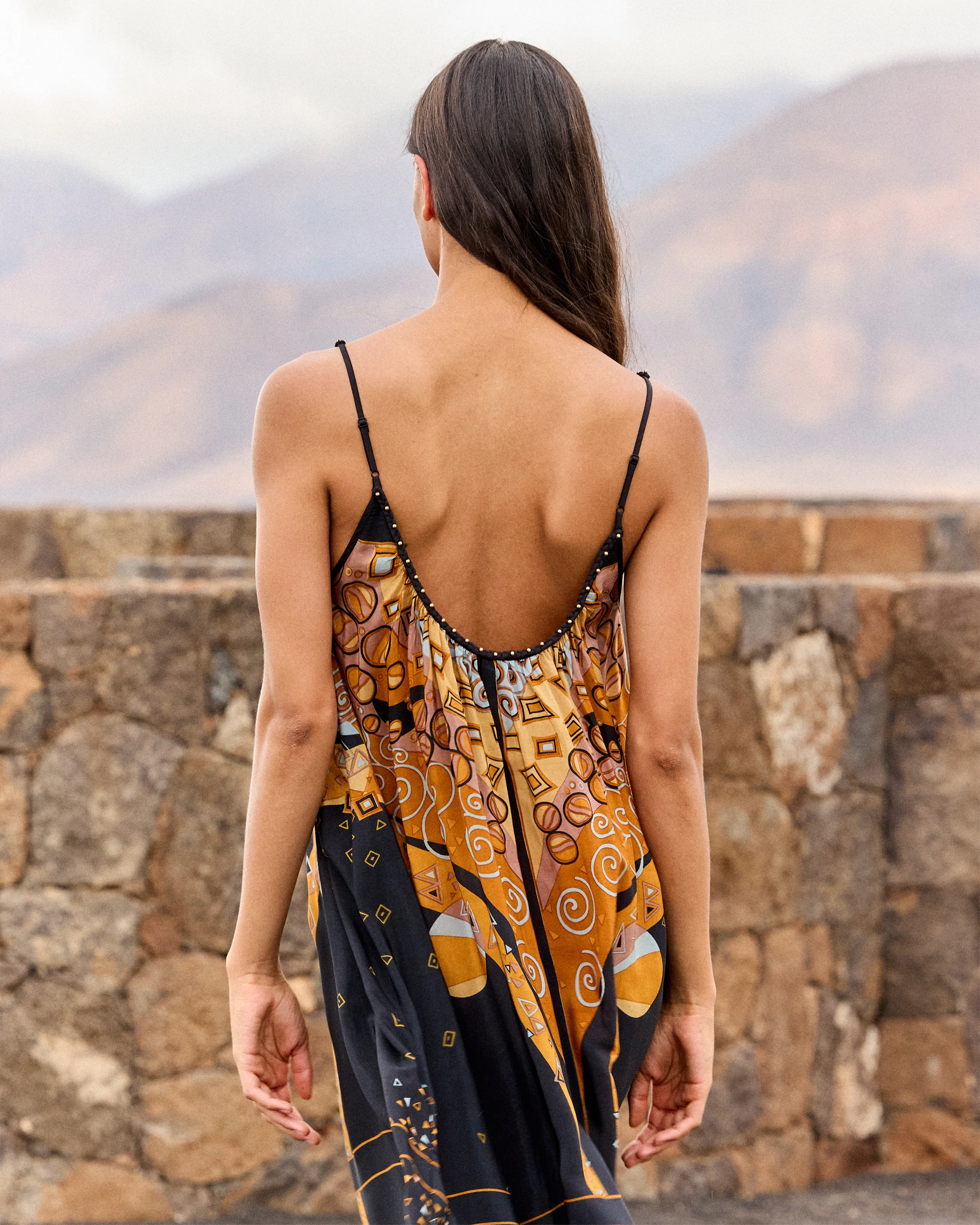 Robe Mony - Ocre - Image 3