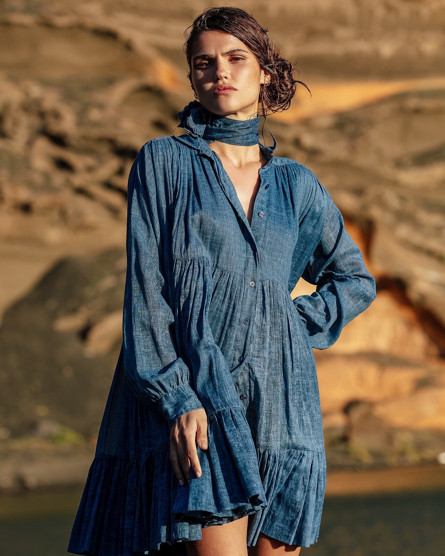 Robe Nirvana - Bleu - Image 3