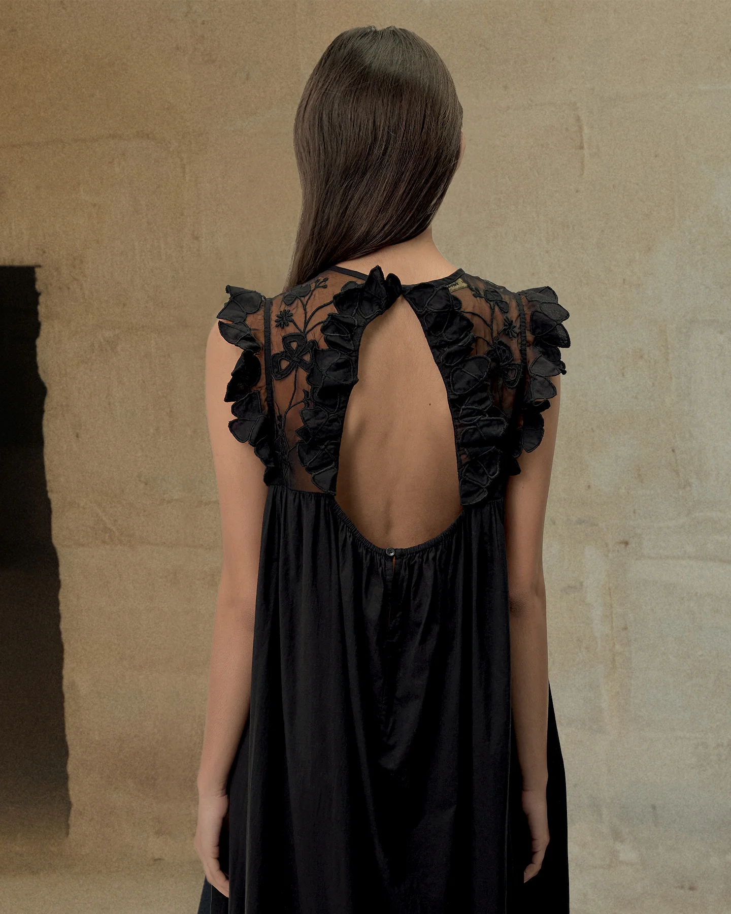 Robe Perone - Noir - Image 3