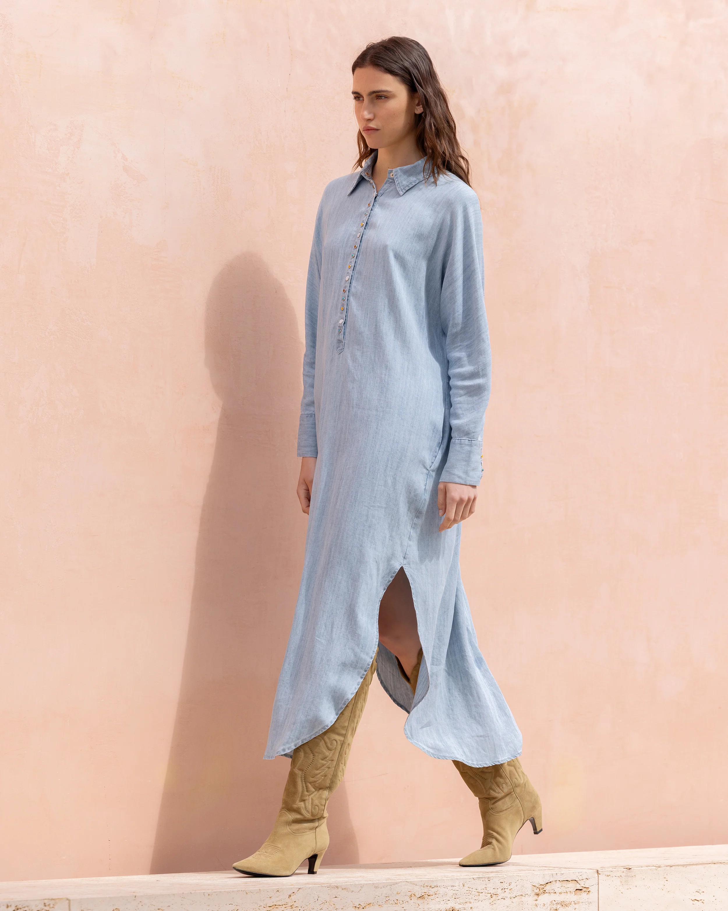 Robe Pina - Bleu - Image 6