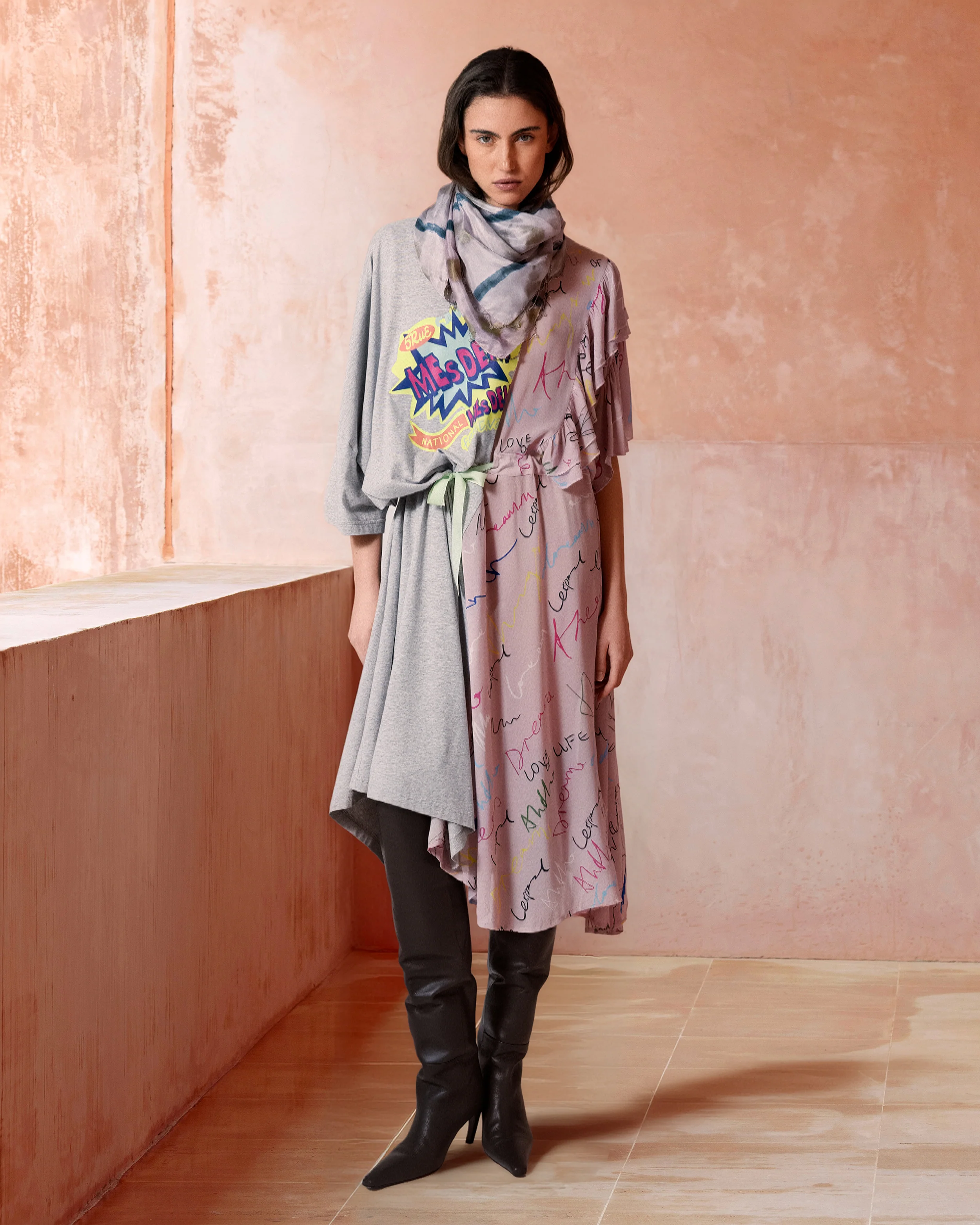 Robe Saffron - Gris