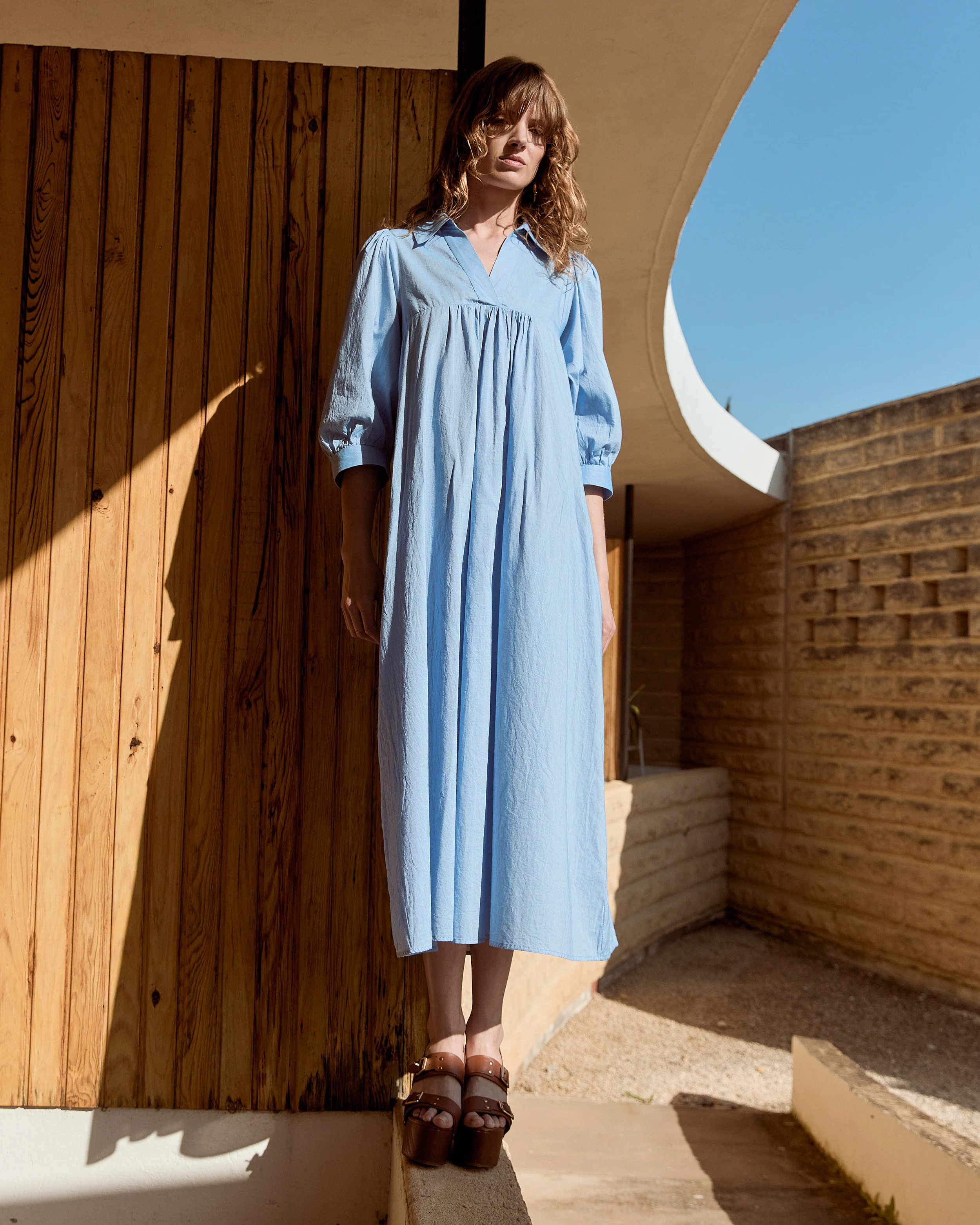 Robe Sessim - Bleu - Image 5