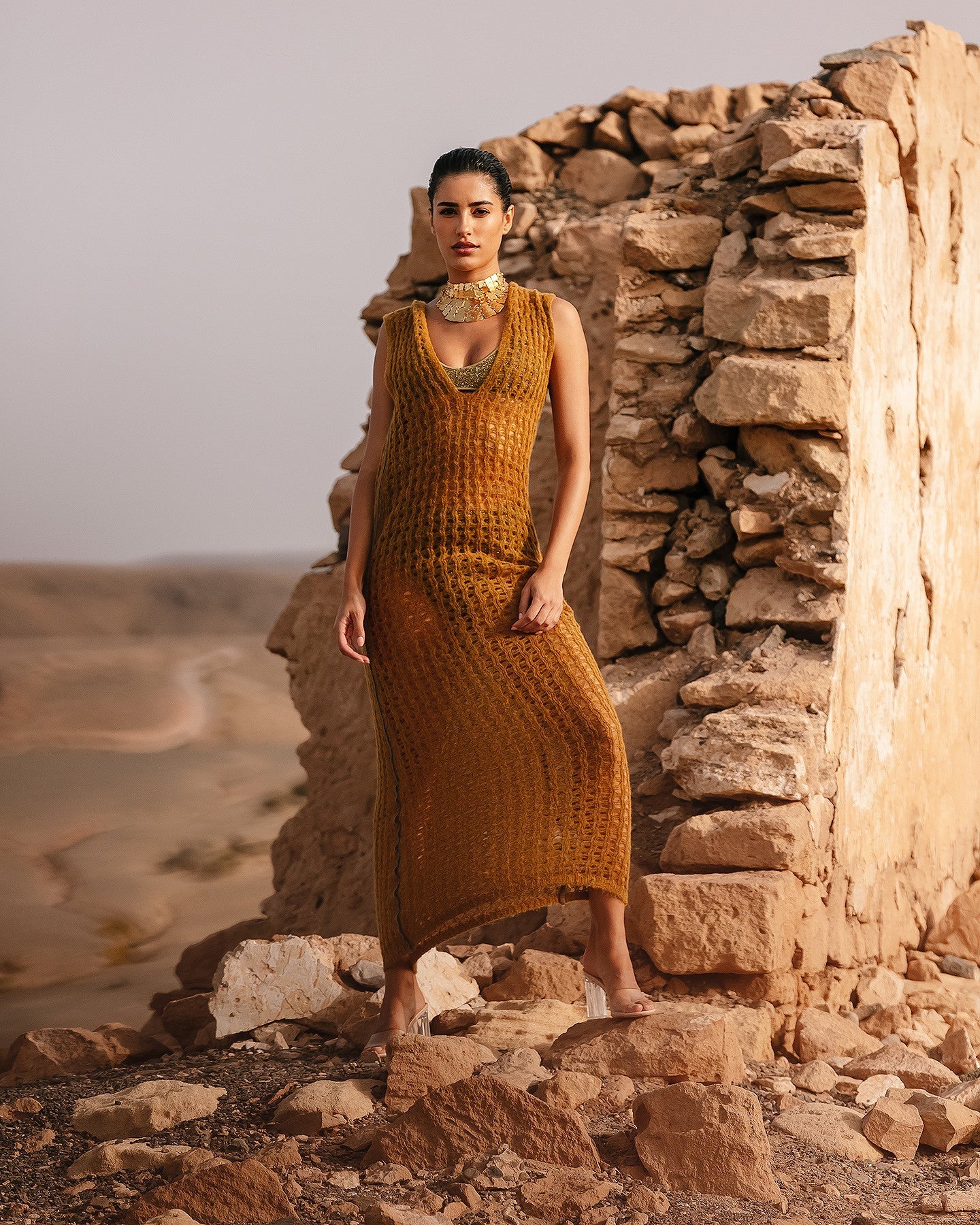 Robe Tao - Jaune