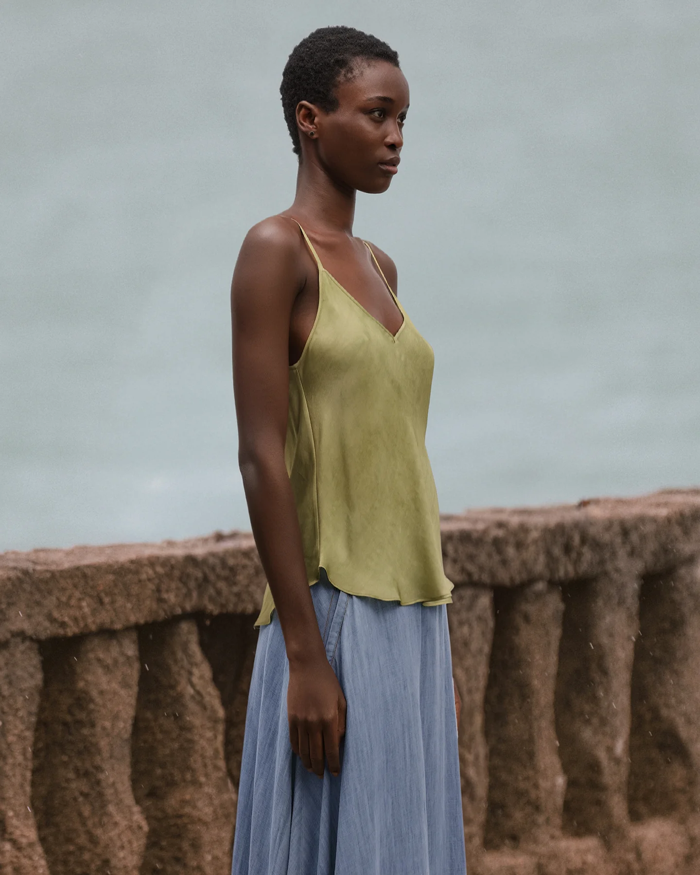 Top Opaline - Olive - Image 3