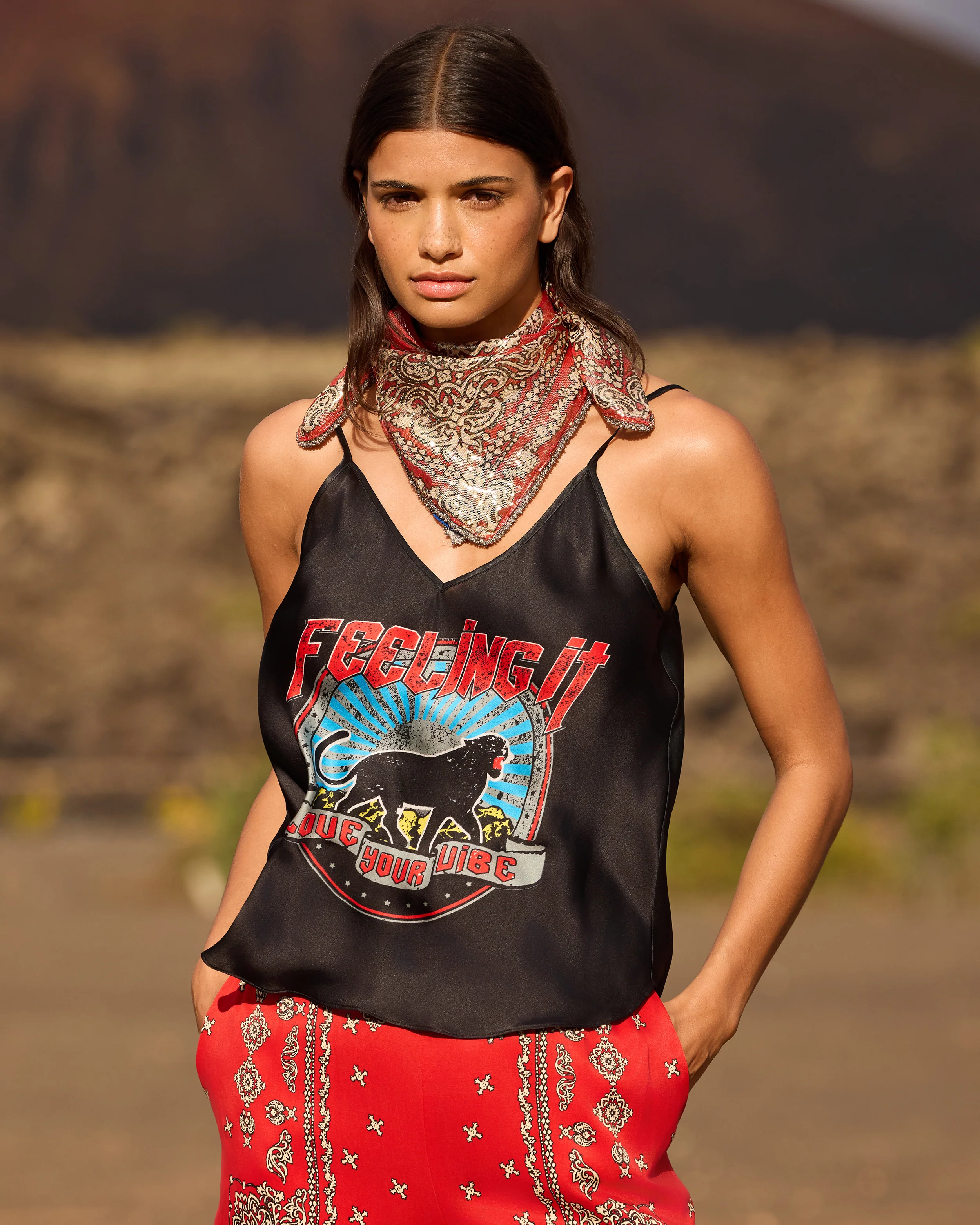 Top Resley - Noir