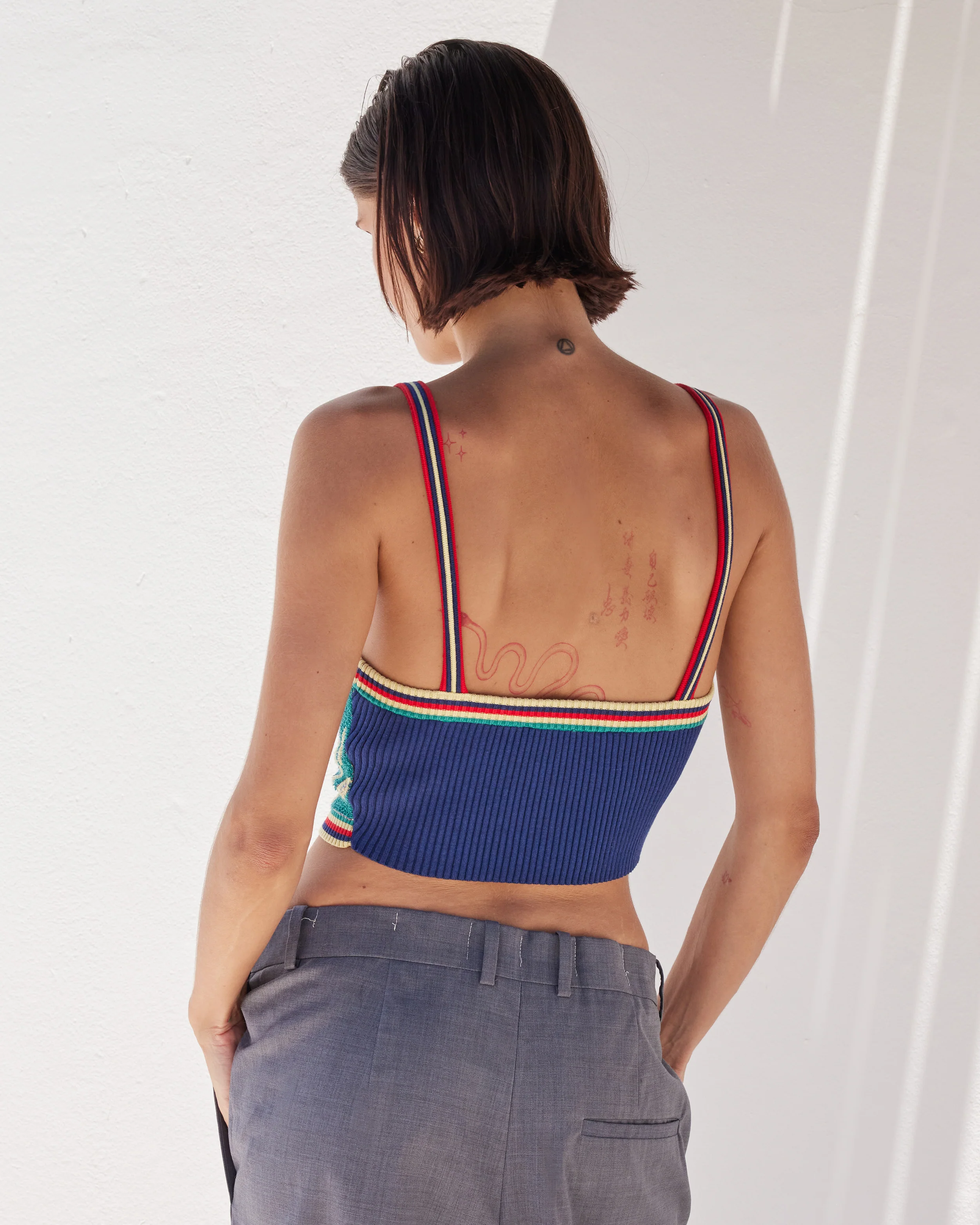 Top Skip - Bleu - Image 4