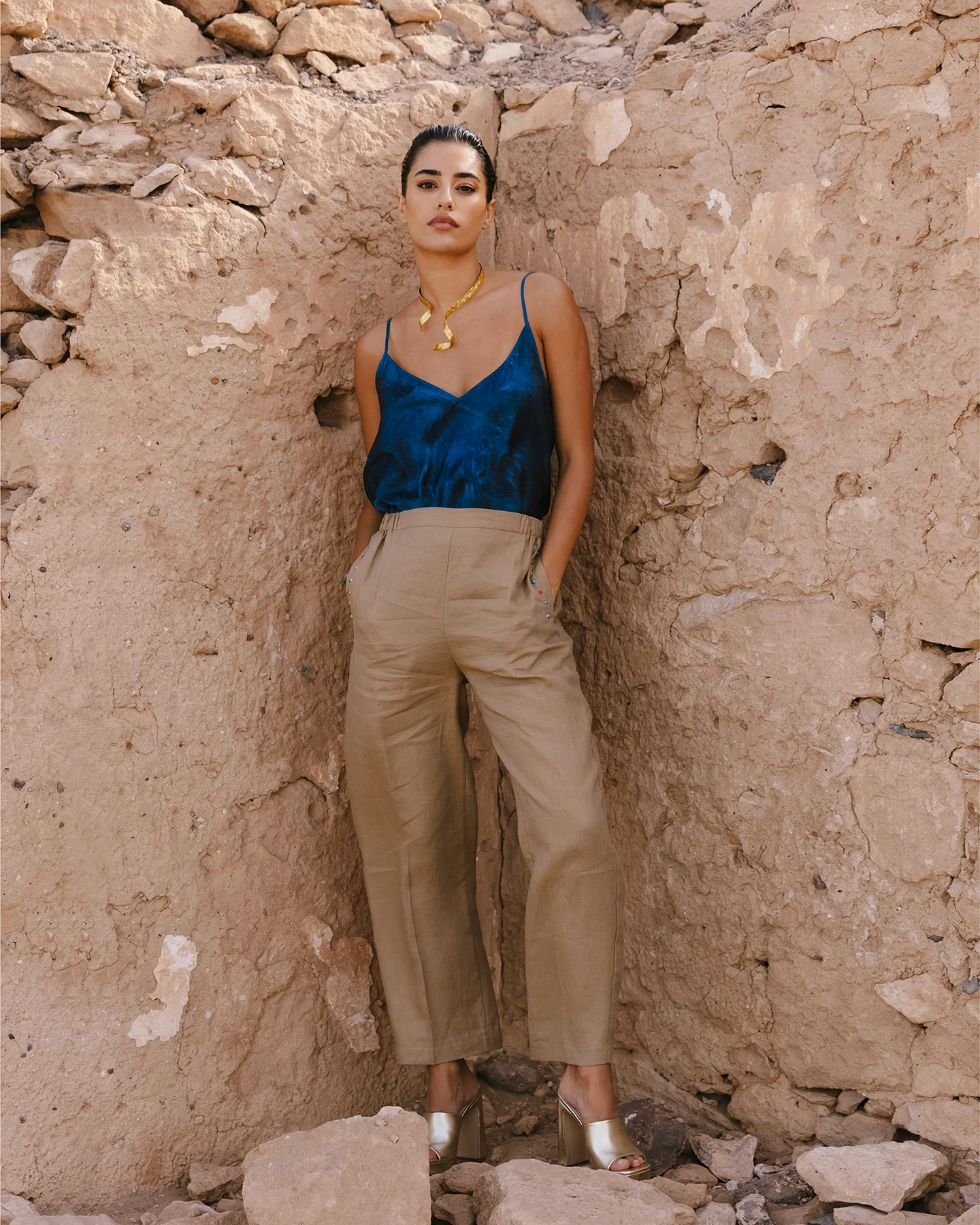 Top Sofi - Bleu