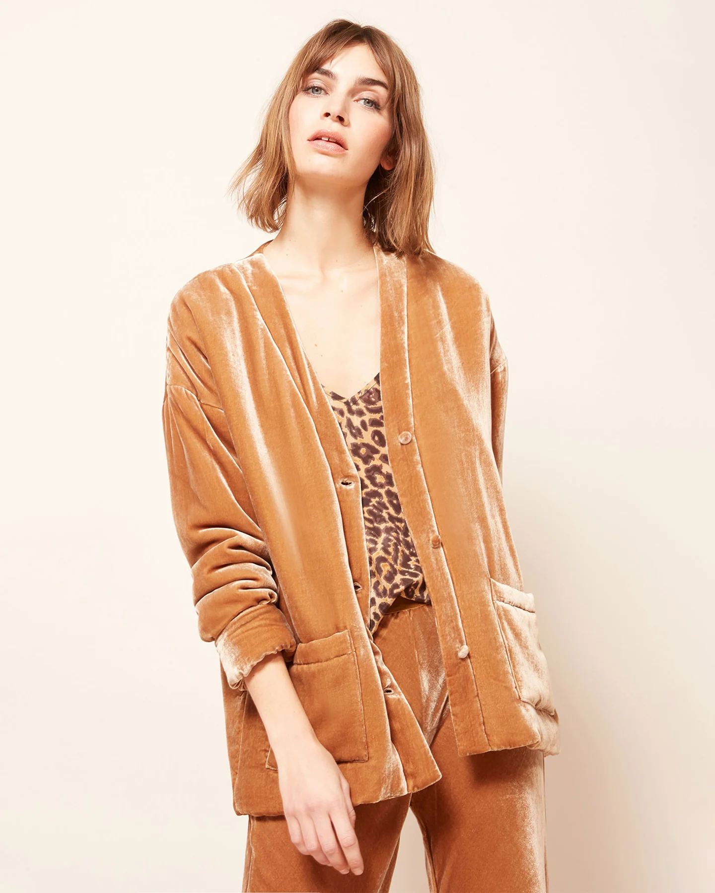 Veste Sucker - Nude - Image 3
